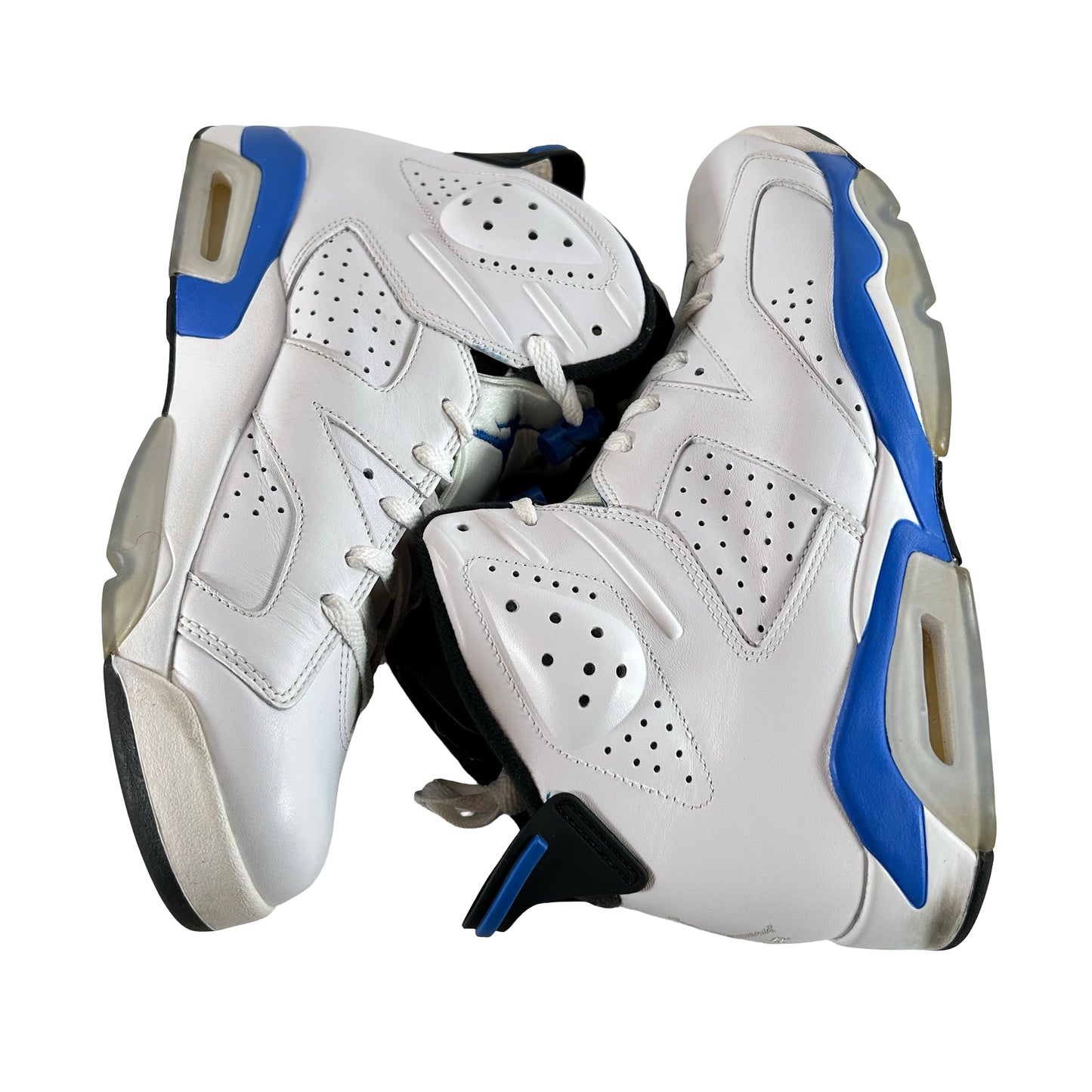 384664 107 Jordan 6 Retro Sport Blue (2014) [USED] - 11 M (Used)