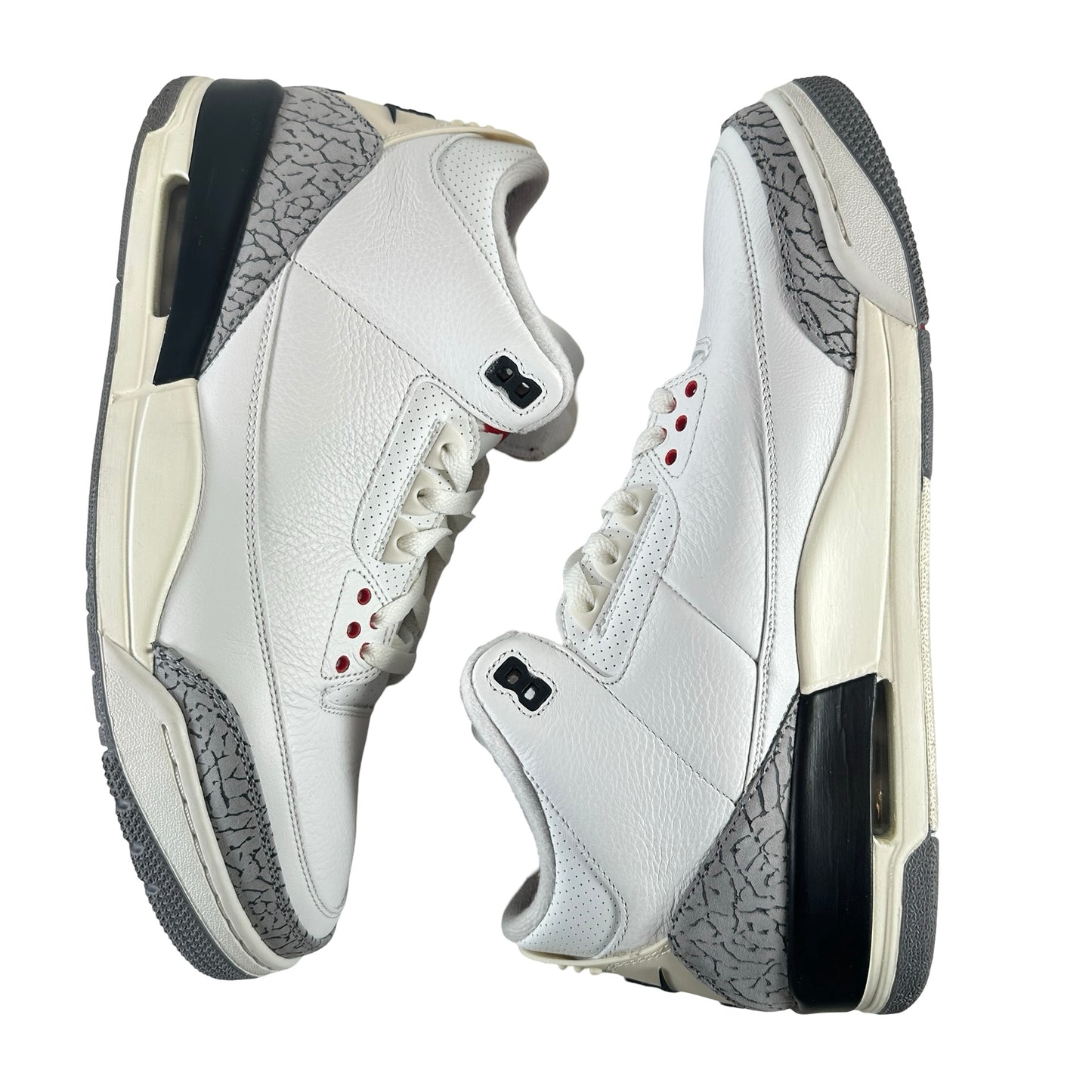 DN3707 100 Jordan 3 Retro White Cement Reimagined [USED] - 12 M (Used4)