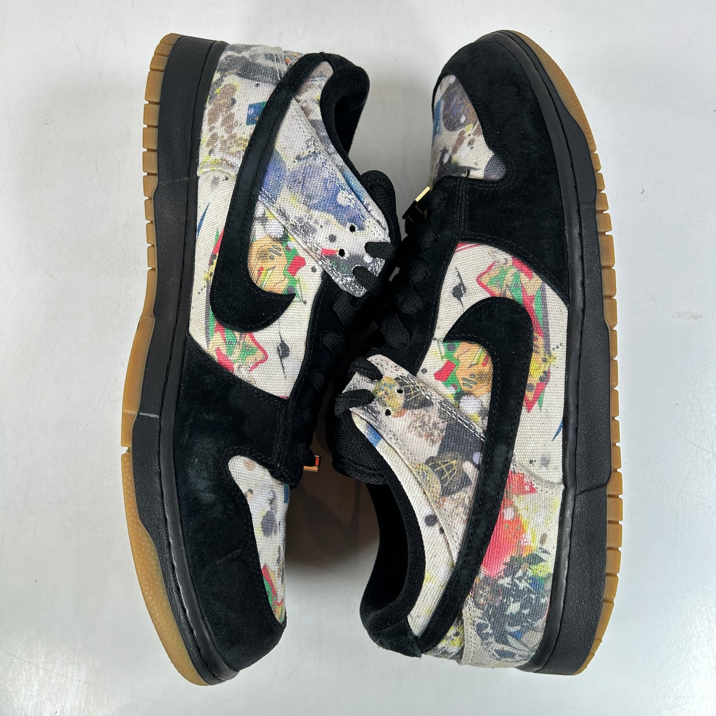 FD8778 001 Nike SB Dunk Low Supreme Rammellzee [USED] - 12 M (Used)