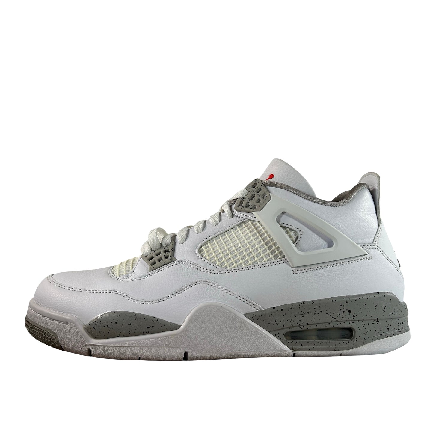 CT8527 100 Jordan 4 Retro White Oreo - 12 M (Yellowing)