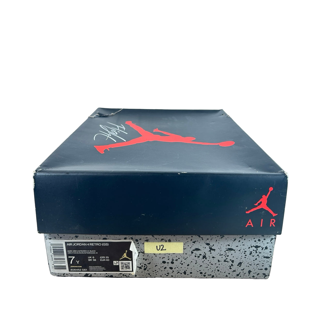 408452 061 Jordan 4 Retro Infrared (GS) [USED] - 7 Y (Used2)