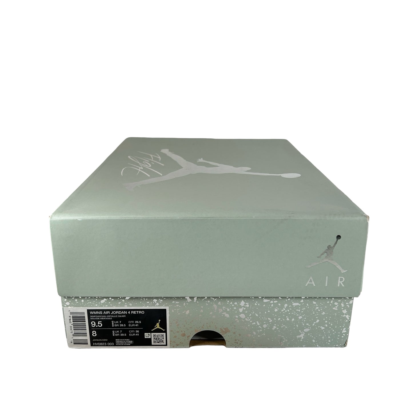HV0823 003 Jordan 4 Retro Seafoam Sail (Women's) [USED] - 9.5 W (Used)