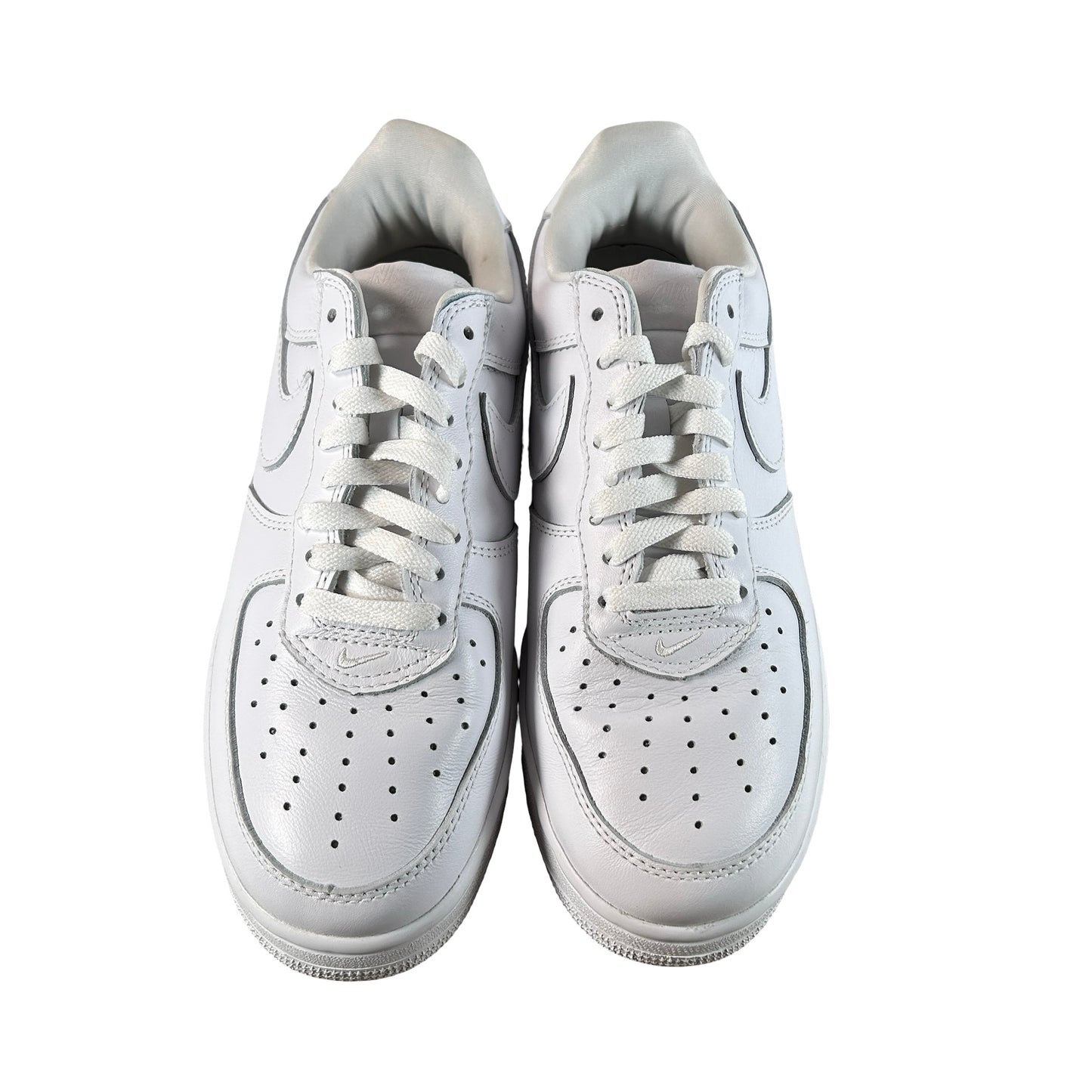 IV4501 100 Nike Air Force 1 Low '01 Triple White [USED] - 9 M (Used) (No Box)