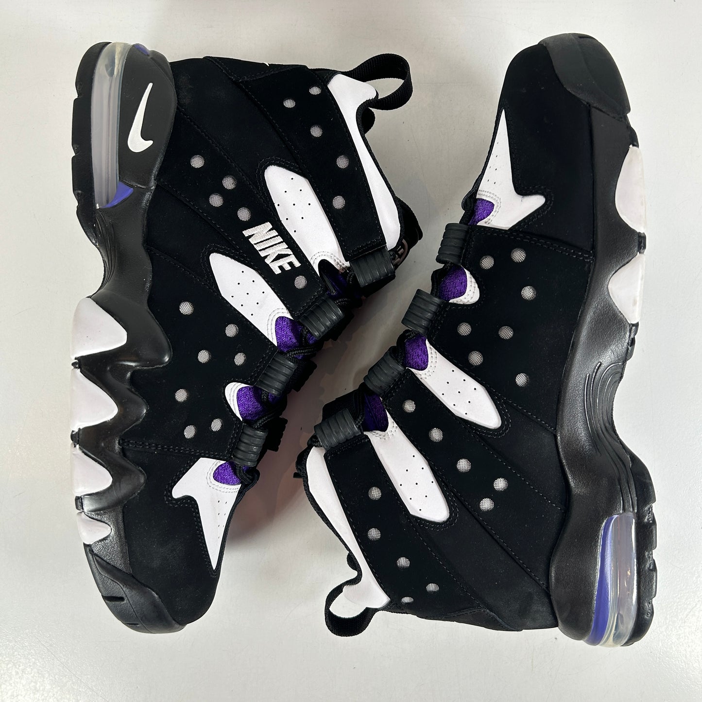 FQ8233 001 Nike Air Max 2 CB '94 OG Black White Purple [USED] - 9.5 M (Used)