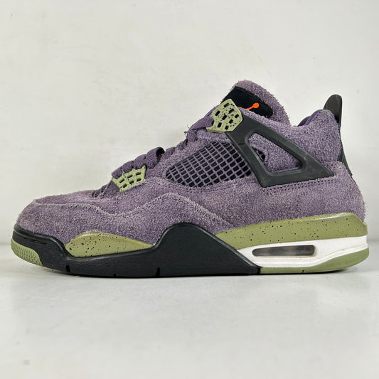 AQ9129 500 Jordan 4 Retro Canyon Purple [USED] - 10 W (Used) (No Box)