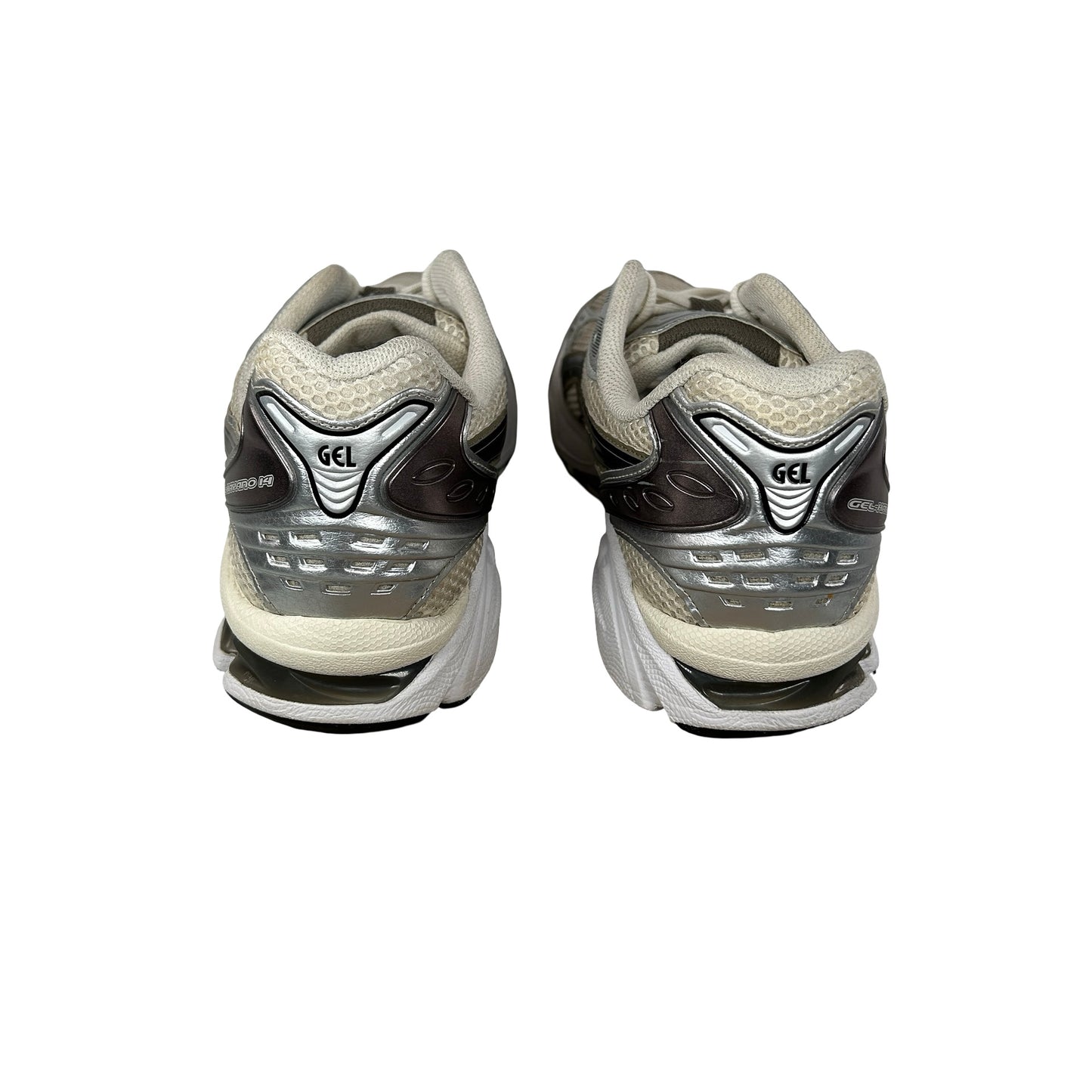 1201A019 108 ASICS Gel-Kayano 14 Cream Black Metallic Plum [USED] - 11 M (Used) (Replace Box)