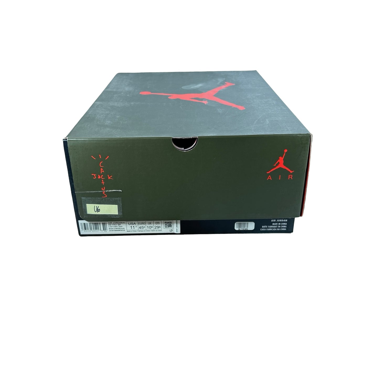CN1084 200 Jordan 6 Retro Travis Scott [USED] - 11.5 M (Used6)