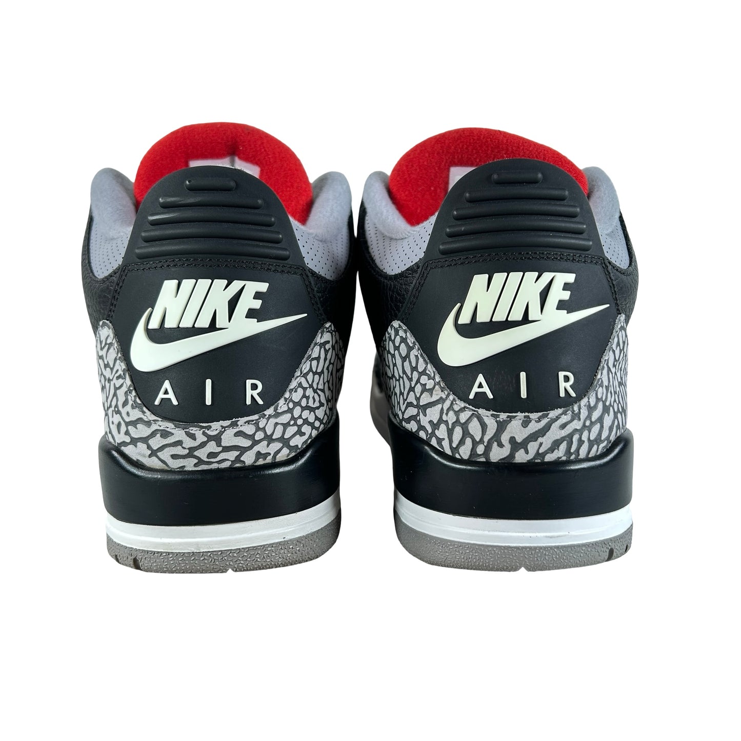 854262 001 Jordan 3 Black Cement 2018 [USED] - 12 M (Used4) (No Box4)