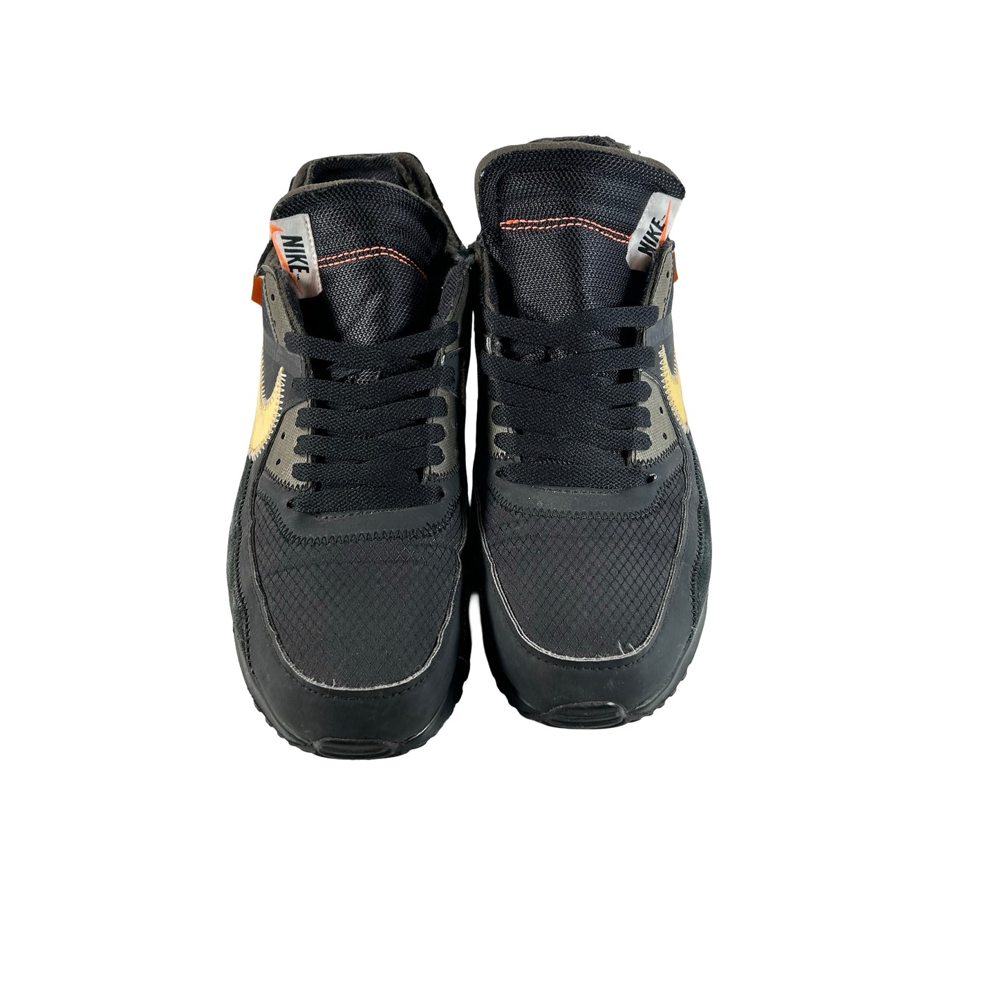 AA7293 001 Air Max 90 Off-White Black [USED] - 9.5 M (Used)