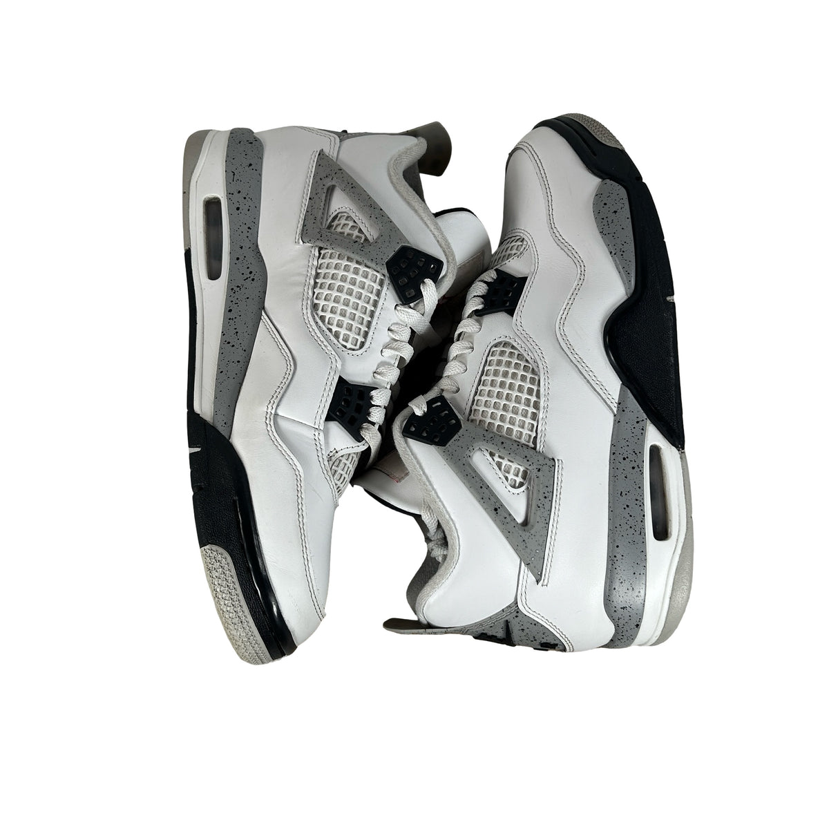 FV5029 100 Jordan 4 Retro White Cement (2025) [USED] - 9.5 M (Used19)