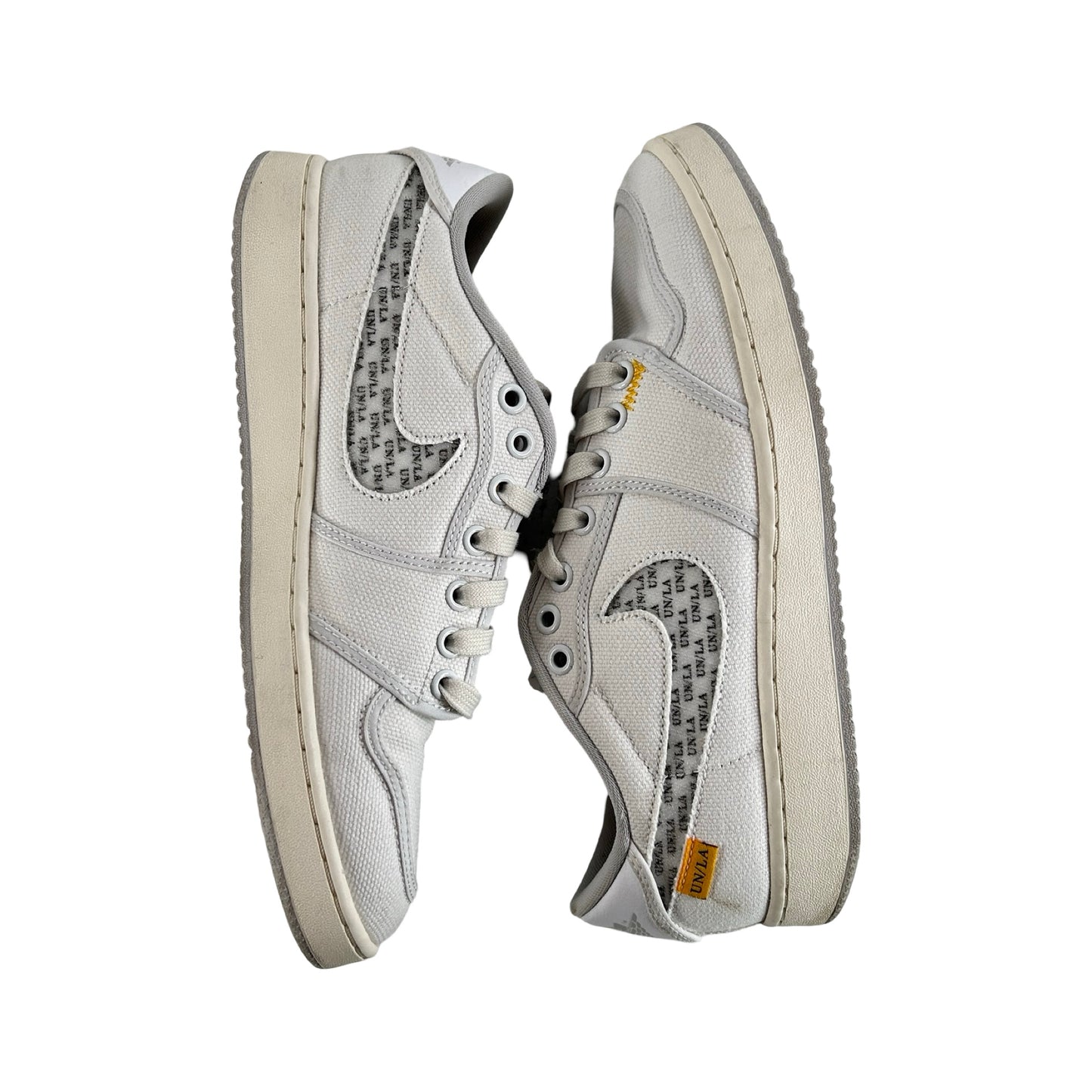 DO8912 101 Jordan 1 Retro AJKO Low SP Union White Canvas [USED] - 8 M (Used)