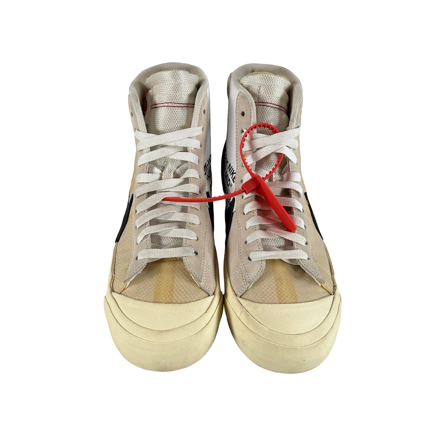 AA3832 100 Nike Blazer Mid Off-White [USED] - 10.5 M (Used) (No Box)