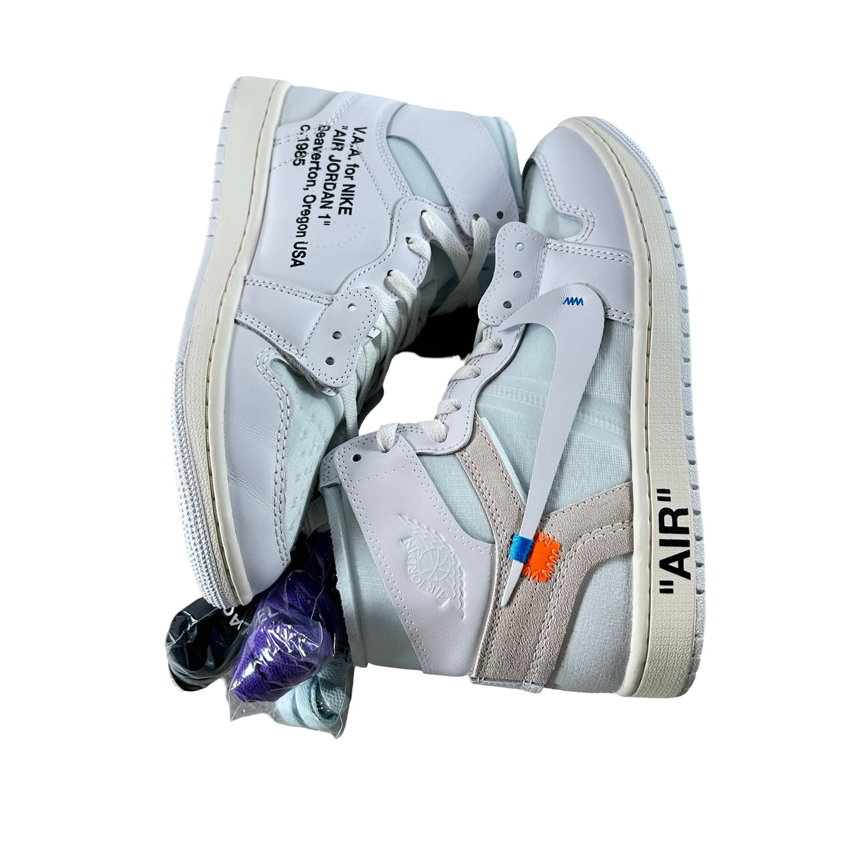 AA3834 100 Jordan 1 Retro High Virgil Abloh Archive Alaska [USED] - 8.5 M (Used)