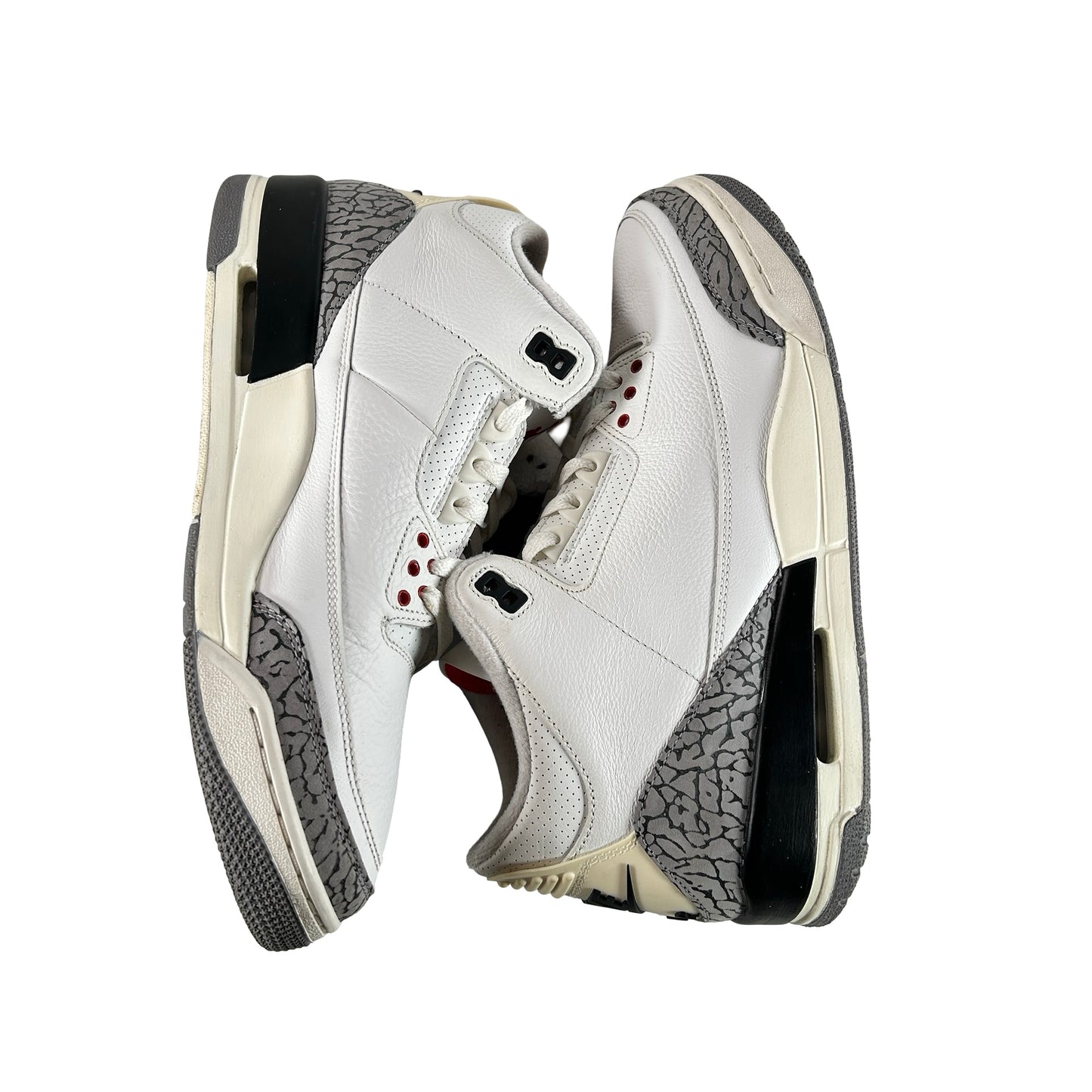 DN3707 100 Jordan 3 Retro White Cement Reimagined [USED] - 11 M (Used6) (No Box6)