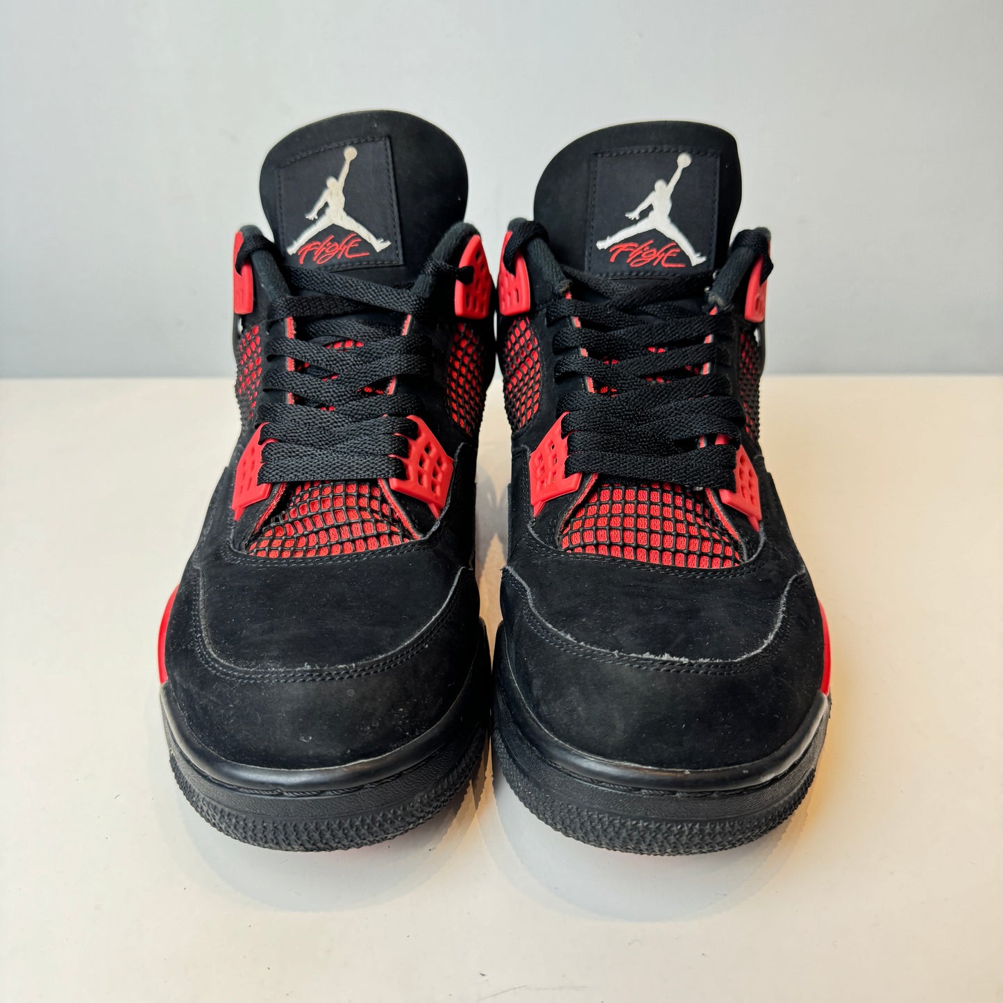 CT8527 016 Jordan 4 Retro Red Thunder [USED] - 13 M (Used) (No Box)