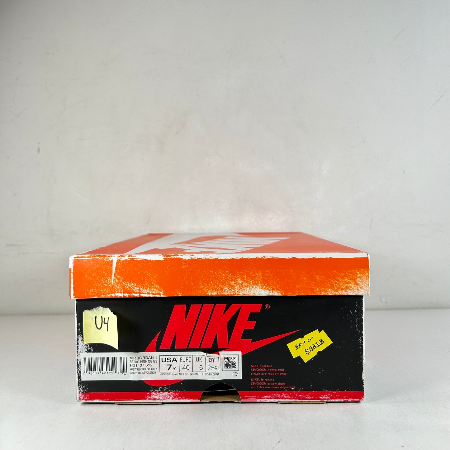 FD1437 612 Jordan 1 Retro High OG Chicago Lost and Found (GS) [USED] - 7 Y (Used4)