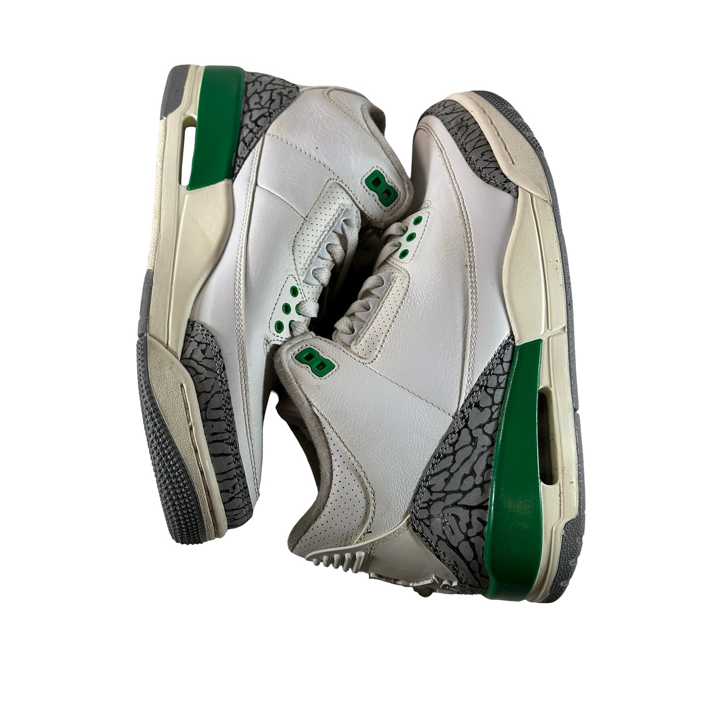 CK9246 136 Jordan 3 Retro Lucky Green (W) [USED] - 9 W (Used) (Replace Box)