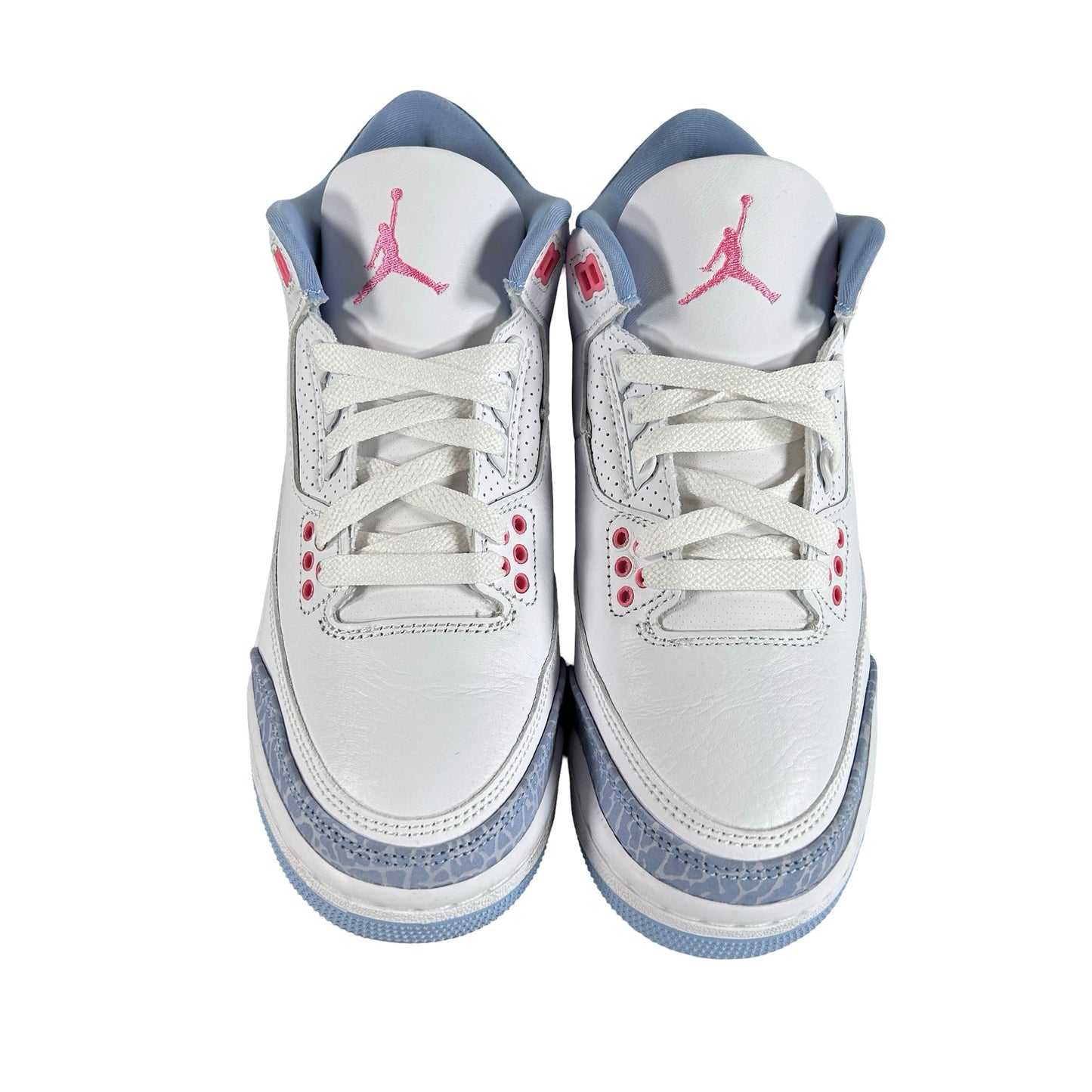 HQ0784 101 Jordan 3 Retro White Cobalt Bliss (GS) [USED] - 5 Y (Used)