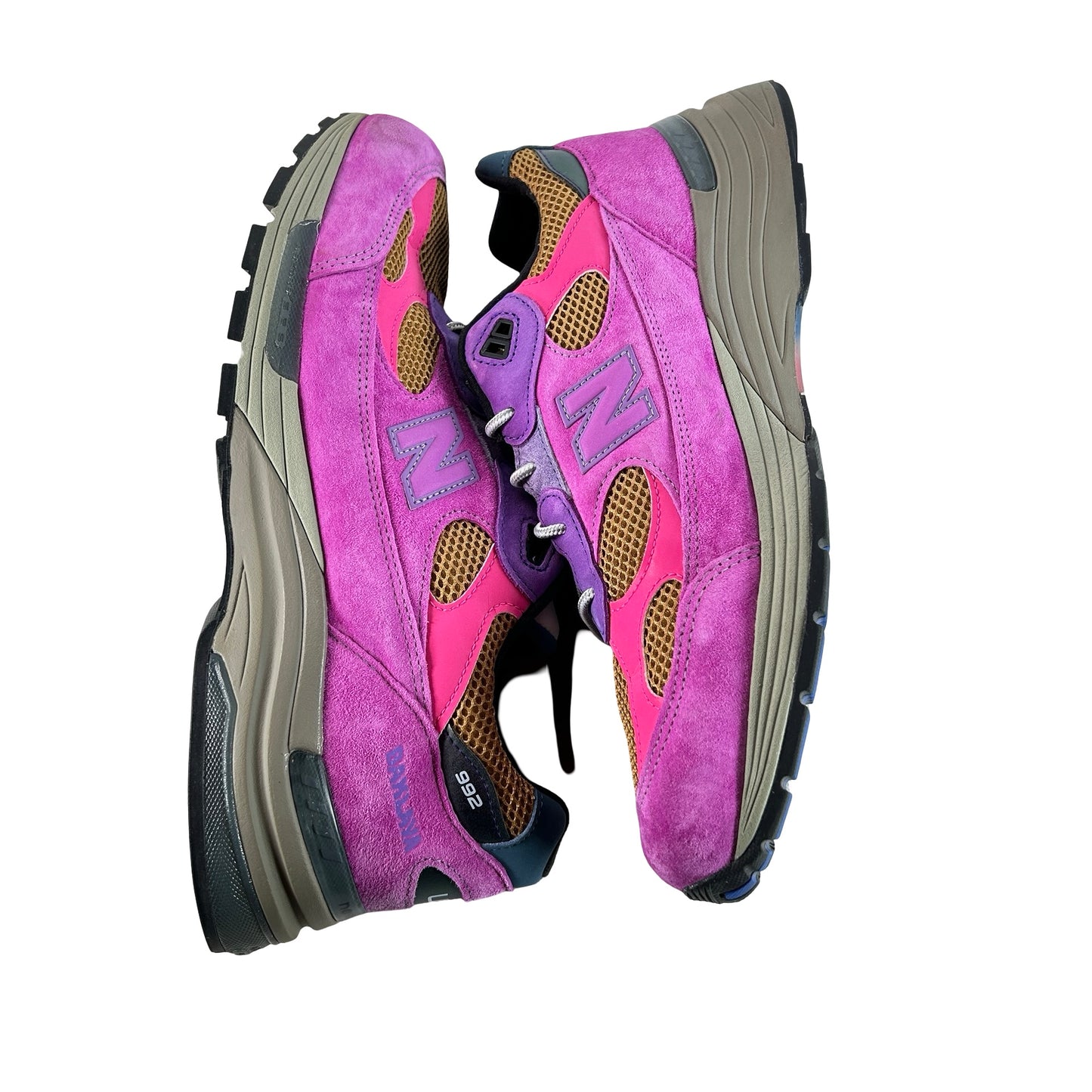U992AC1 New Balance 992 MiUSA Action Bronson Digitalis Purpurea [USED] - 12 M (Used)