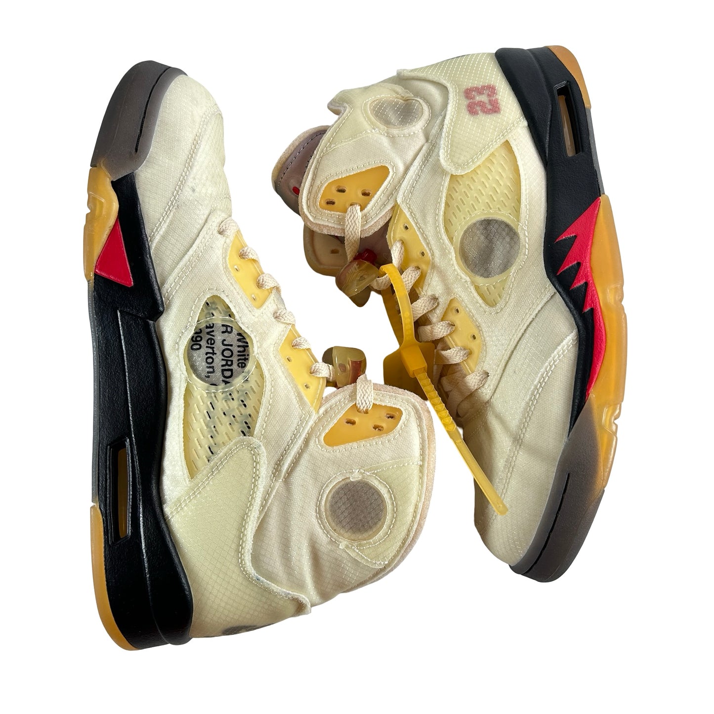 DH8565 100 Jordan 5 Off-White Sail [USED] - 11 M (Used2)