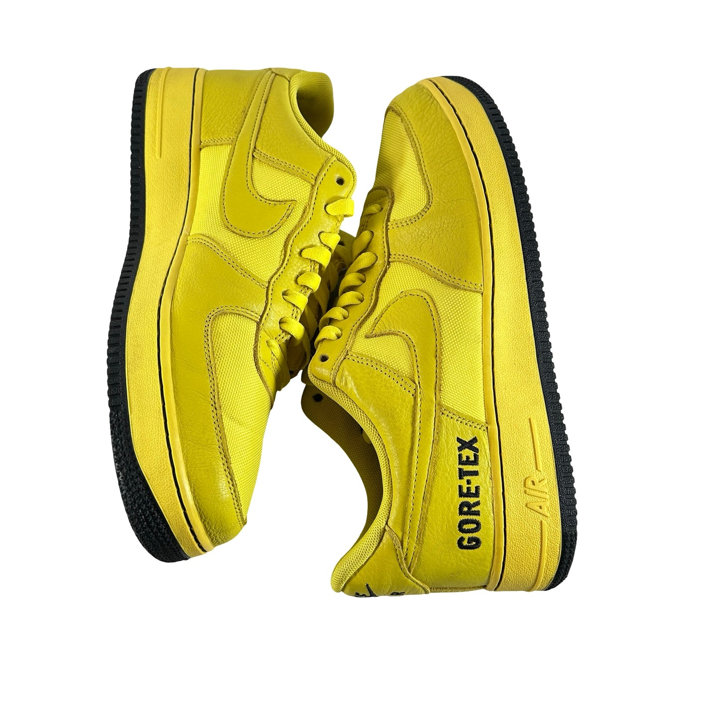 CK2630 701 Nike Air Force 1 Low Gore-Tex Dynamic Yellow [USED] - 10.5 M (Used) (No Box)
