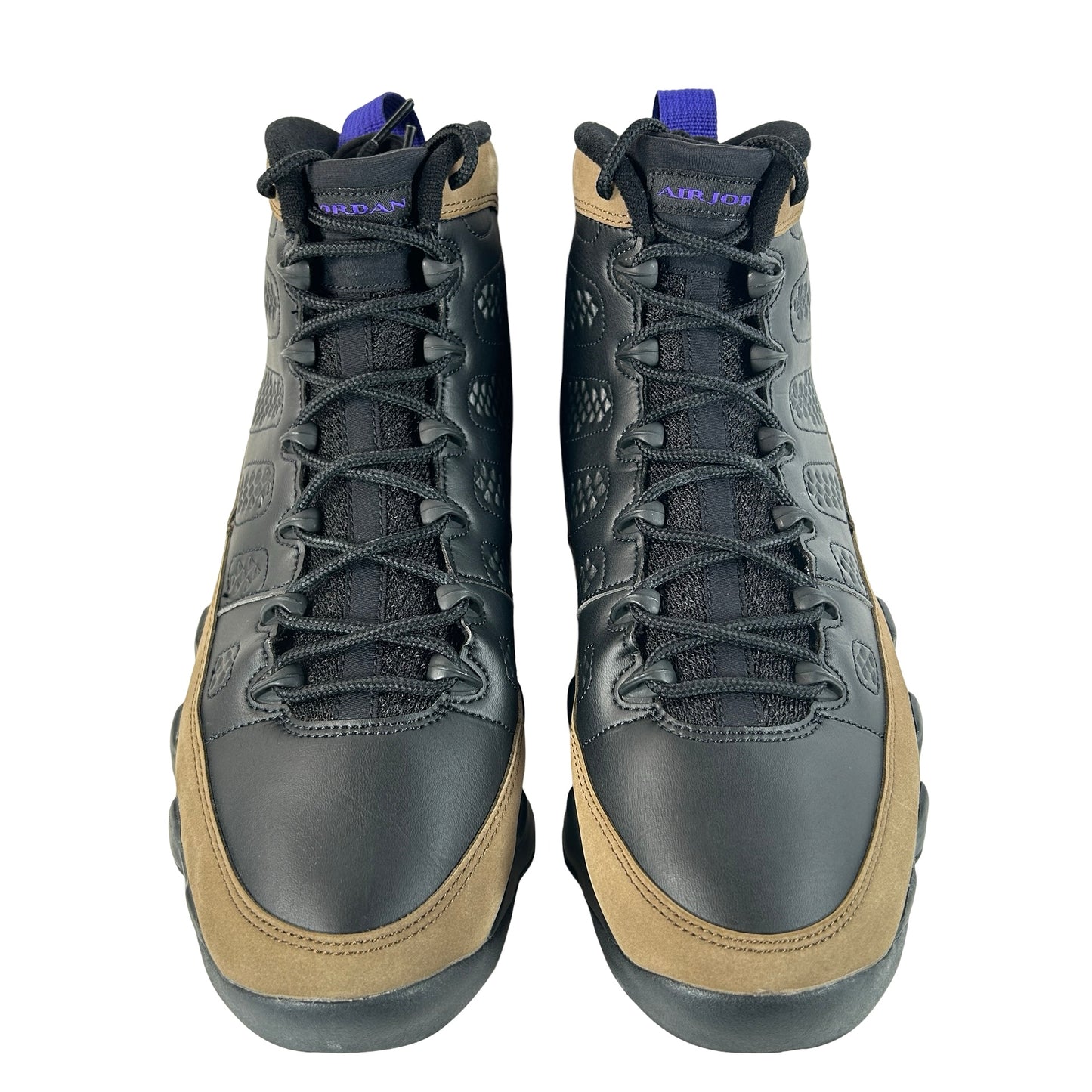 CT8019 034 Jordan 9 Retro Light Olive Concord [USED]- 12 (Used)