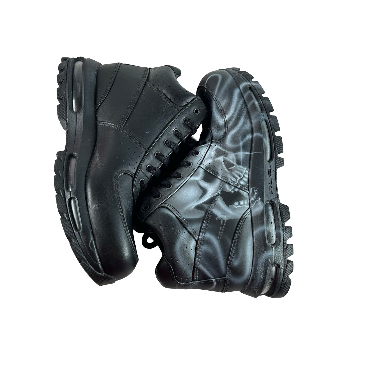 865031 009 Nike Air Max Goadome Black x STFU OG Black - 7.5 M