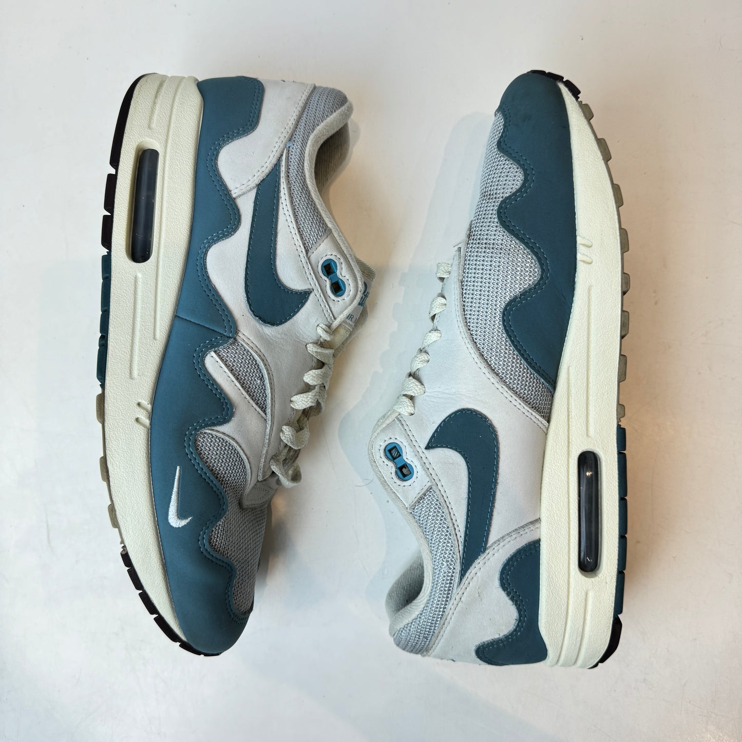 DH1348 004 Nike Air Max 1 Patta Waves Noise Aqua [USED] - 11 M (Used) (No Box)