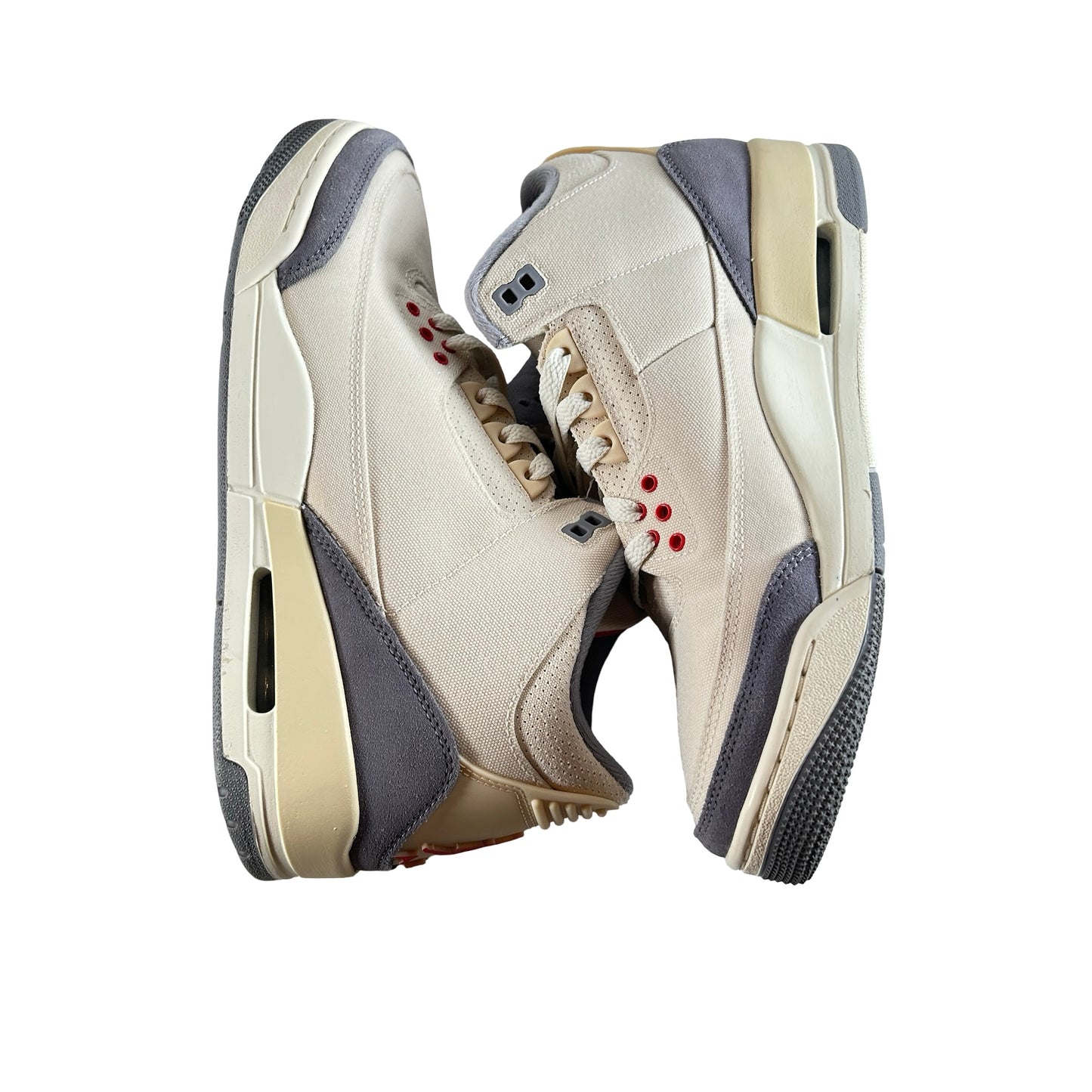 DH7139 100 Jordan 3 Retro Muslin [USED] - 9 M (Used) (No Box)