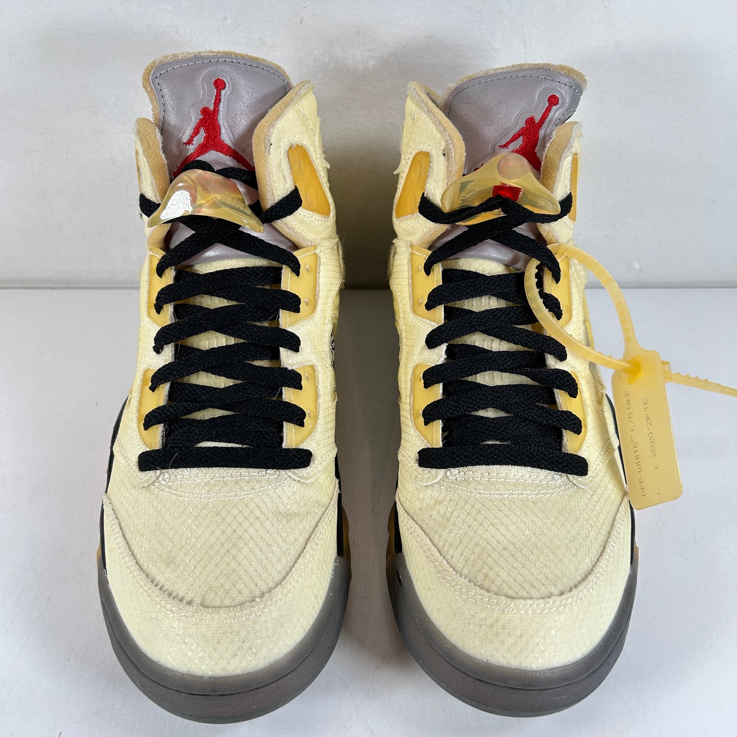 DH8565 100 Jordan 5 Off-White Sail [USED] - 7 M (Used)