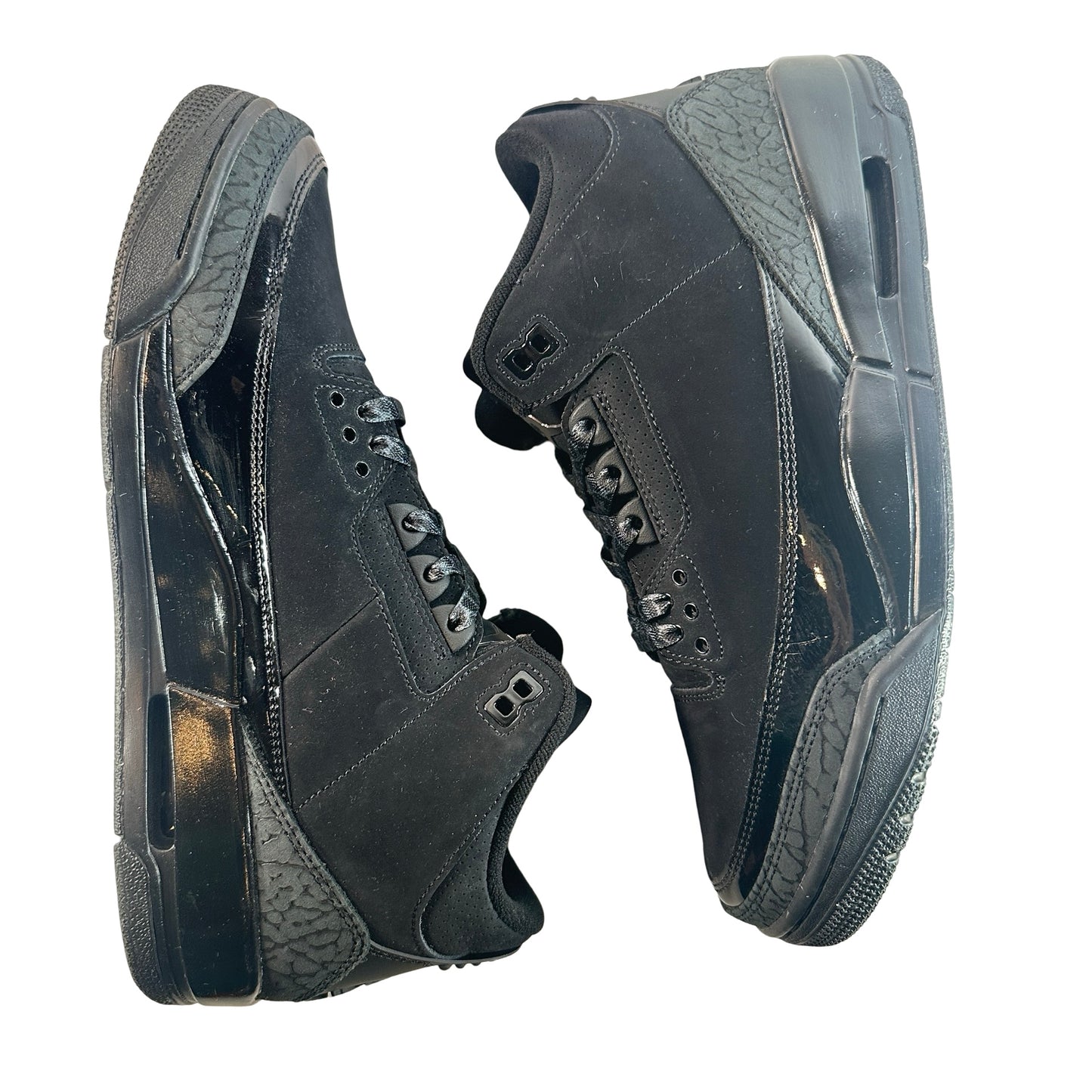 CT8532 001 Jordan 3 Retro Black Cat (2025) [USED] - 10.5 M (Used2)