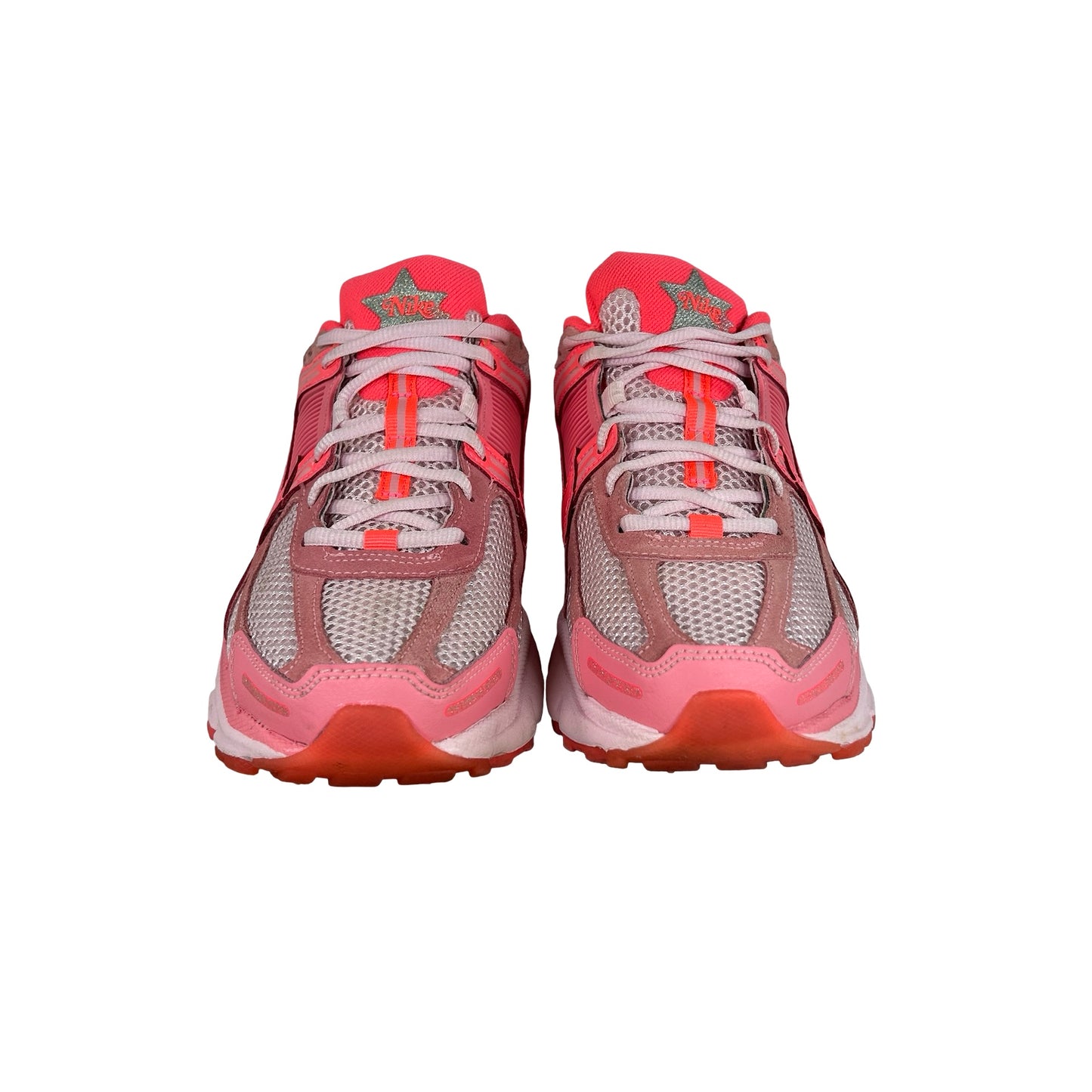FQ0257 666 Nike Zoom Vomero 5 Coral Chalk Hot Punch (Women's) 10 W (Used) (Replace Box)