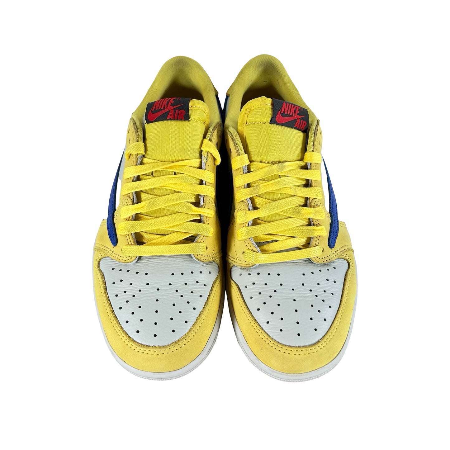 DZ4137 700 Jordan 1 Retro Low OG SP Travis Scott Canary (Women's) [USED] - 7.5 W (Used)