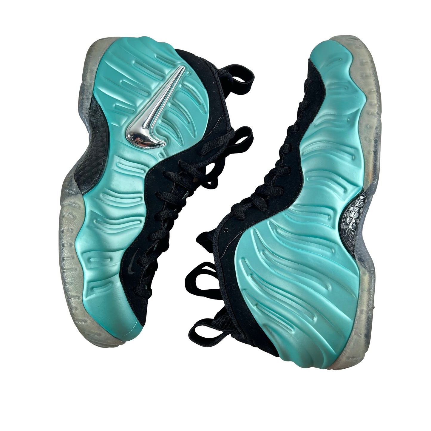 624041 303 Air Nike Foamposite Pro Island Green [USED] - 9 M (Used) (No Box)
