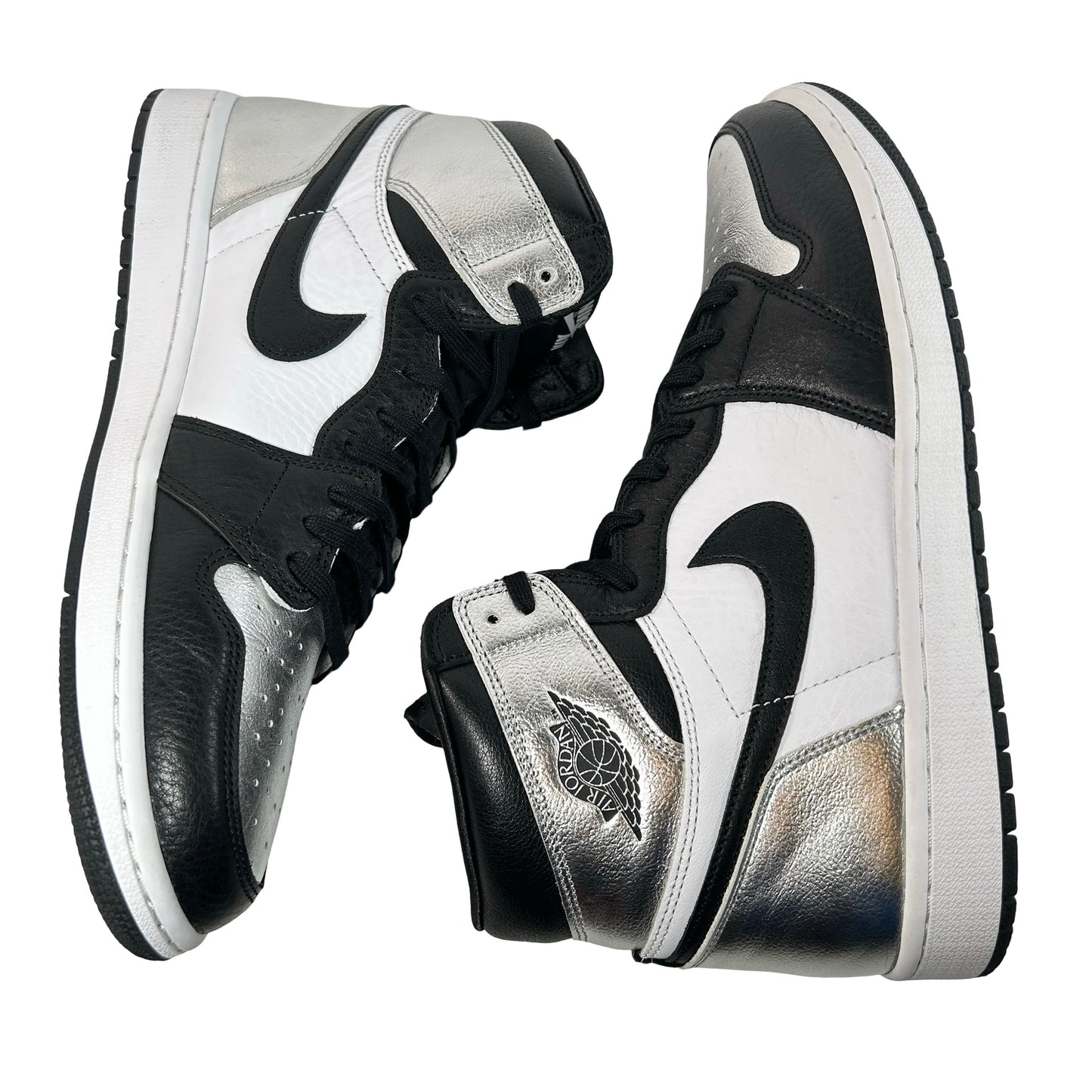CD0461 001 Jordan 1 Retro High Silver Toe (Women's) [USED] - 12.5 W (Used)