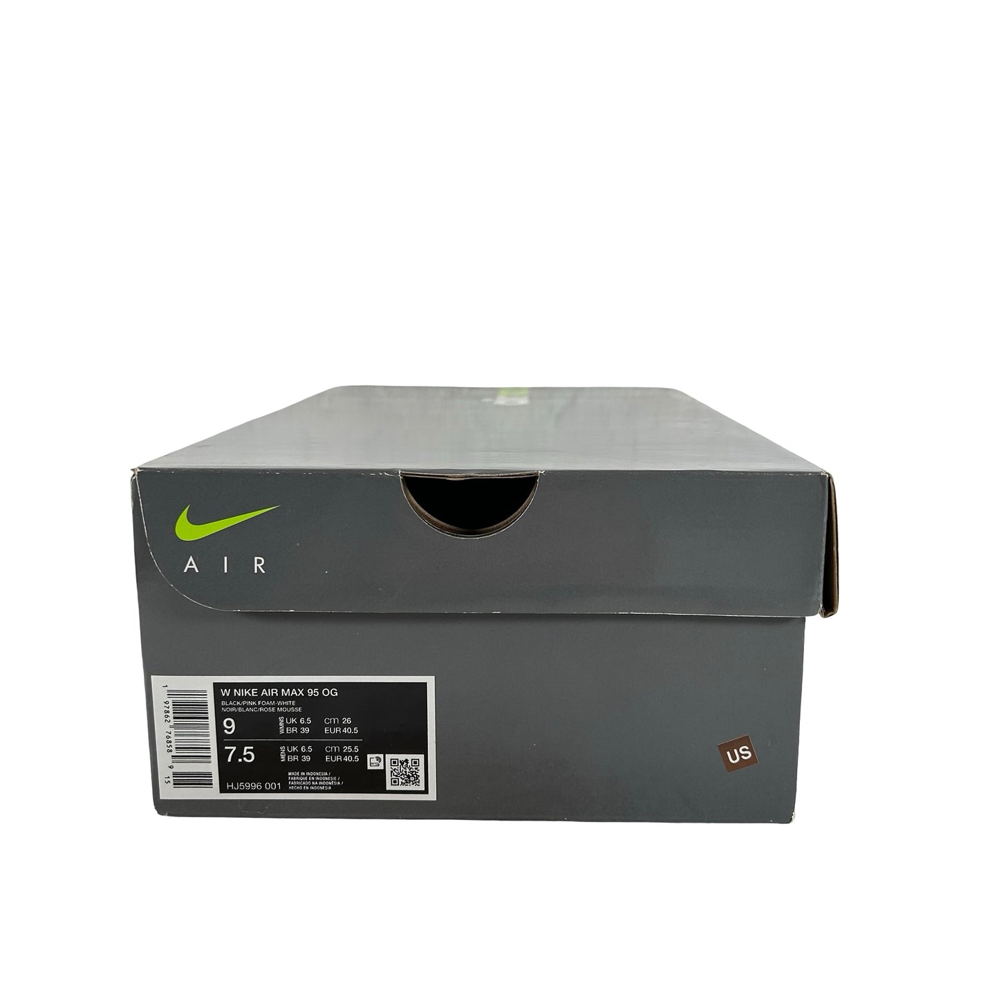 HJ5996 001 Nike Air Max 95 OG Big Bubble Pink Foam (Women's) [USED] - 9 W (Used)