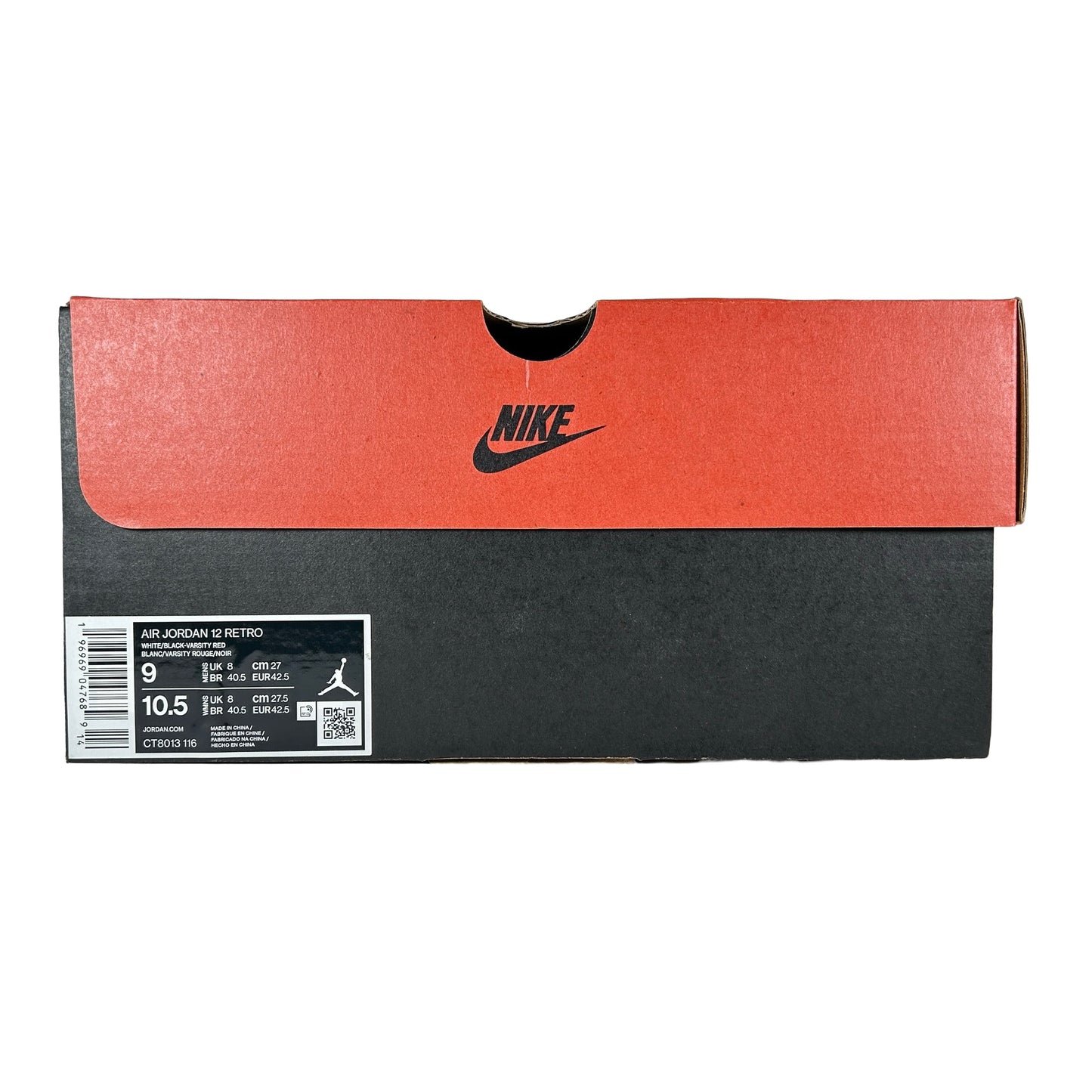 CT8013 116 Jordan 12 Retro Cherry (2023) [USED] - 9 M (Used3)
