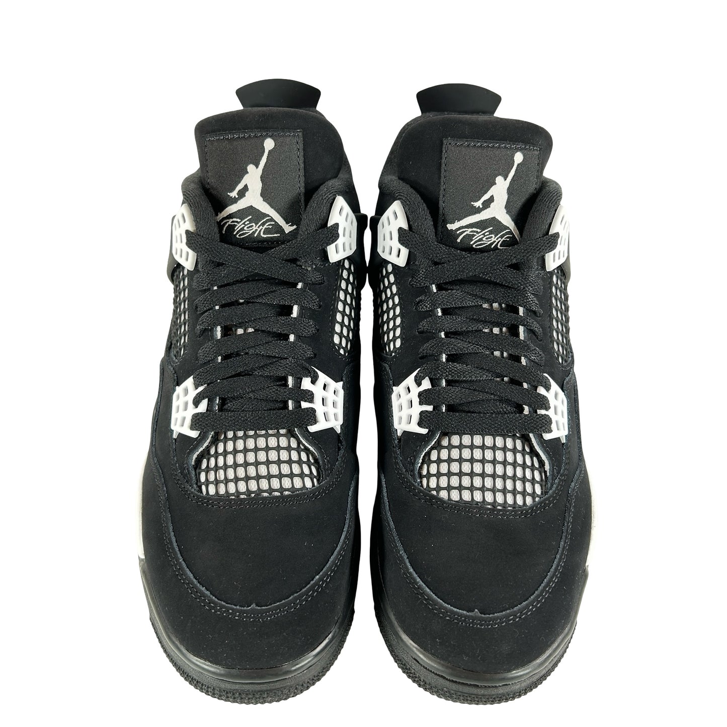 FQ8138 001  Jordan 4 Retro White Thunder [USED] - 8.5 M (Used4)