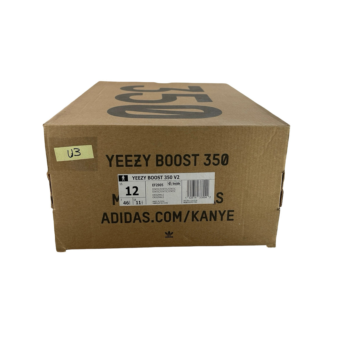 EF2905 Yeezy 350 V2 Static Non-Reflective [USED] - 12 M (Used3)