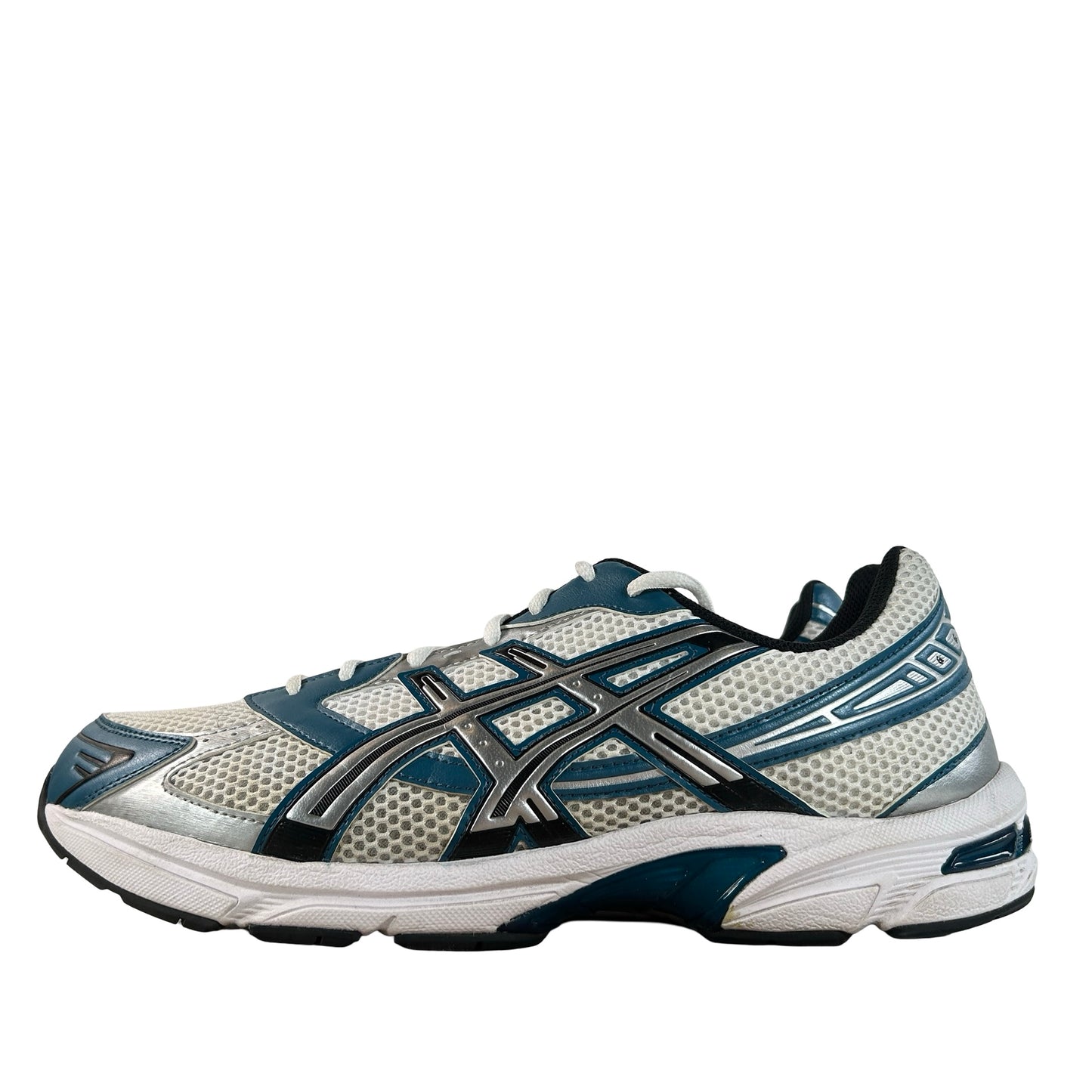 1203A609 103 ASICS Gel-1130 White Restful Teal [USED] - 13 M (Used)