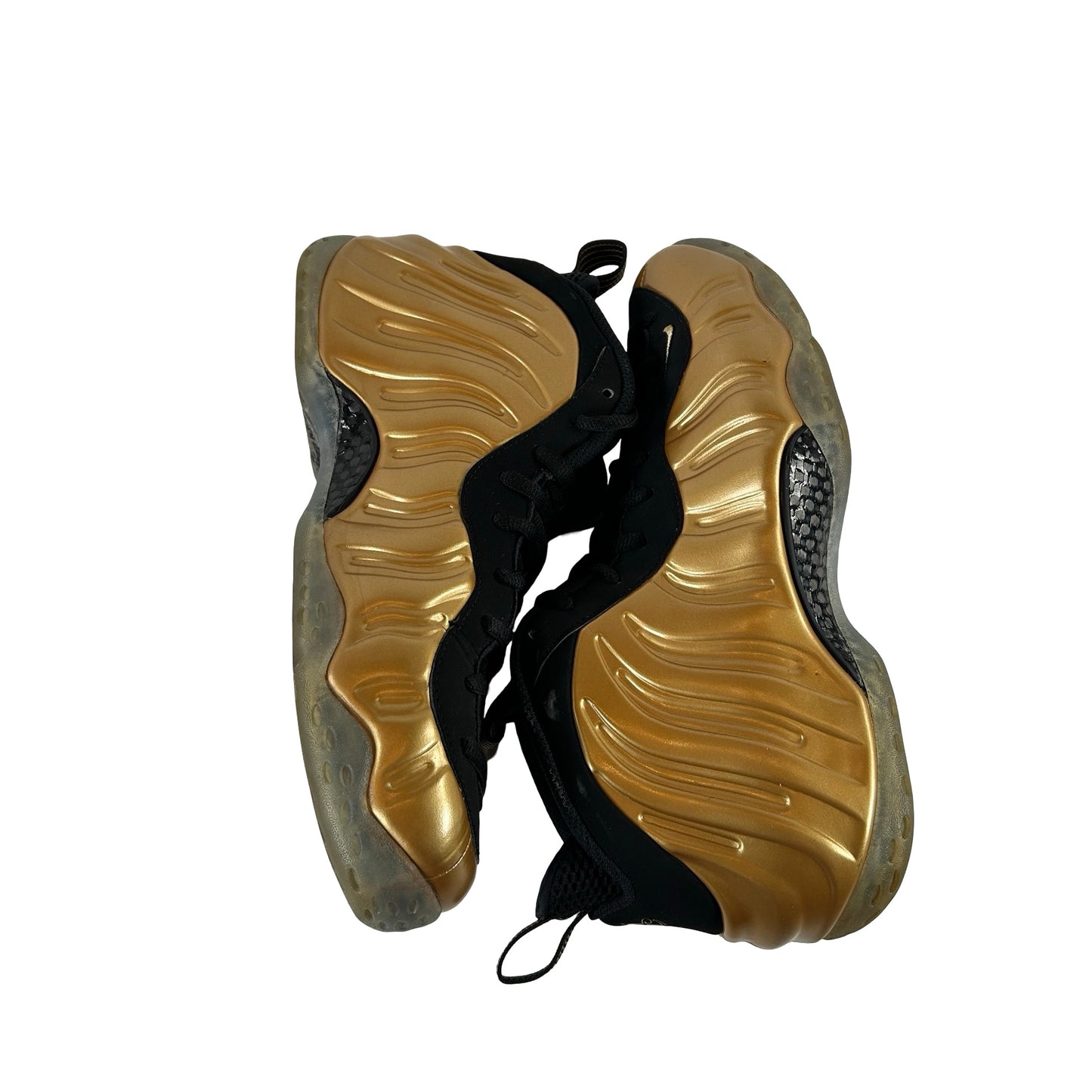 314996 700 Nike Air Foamposite One Metallic Gold [USED] - 11 M (Used) (Replace Box) (Missing Left Insole)