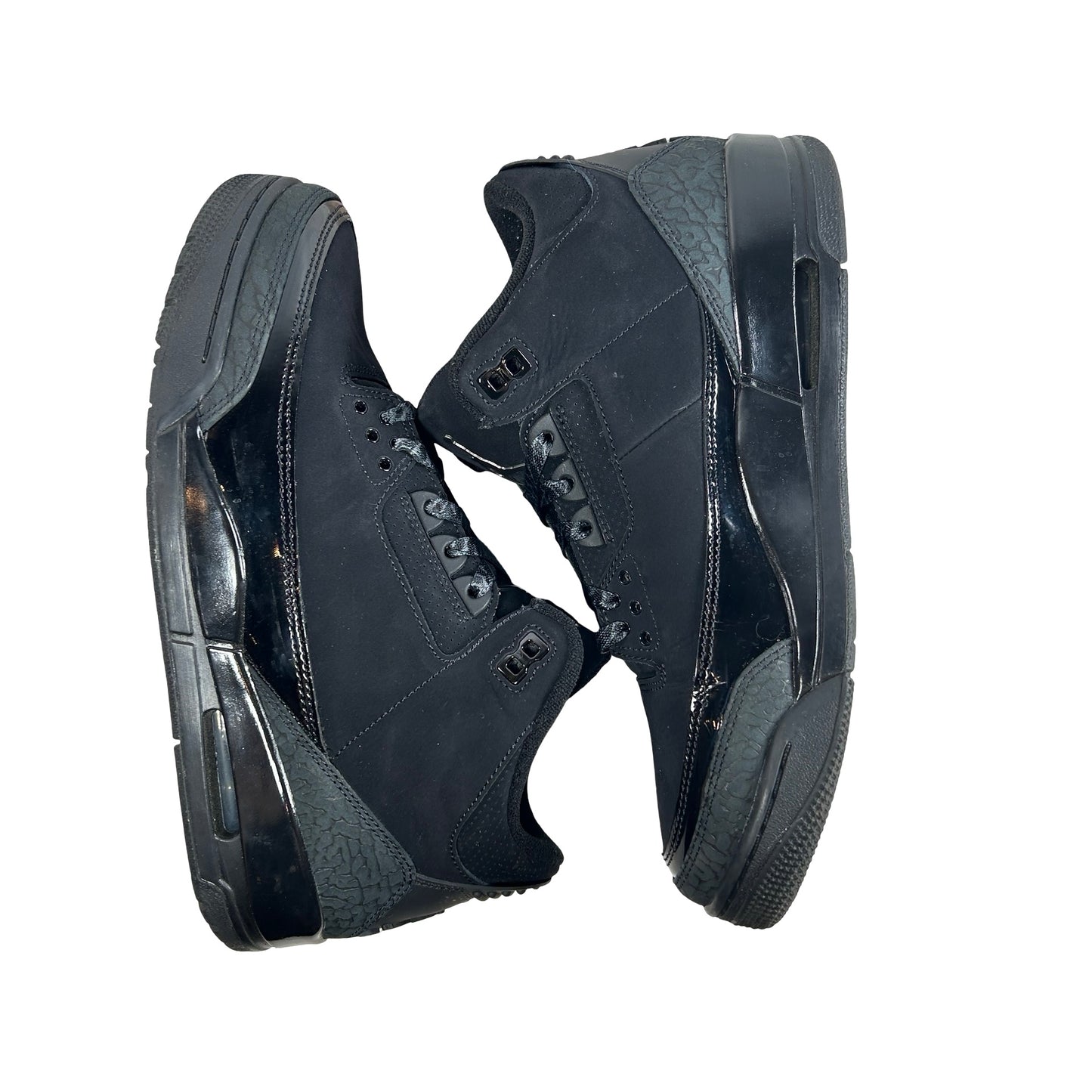 CT8532 001 Jordan 3 Retro Black Cat (2025) [USED] - 10 M (Used2) (Replace Box2)
