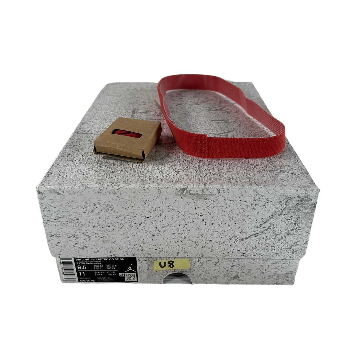 IQ8055 100 Air Jordan 4 Retro OG Nigel Sylvester Brick After Brick [USED] - 9.5 M (Used8)