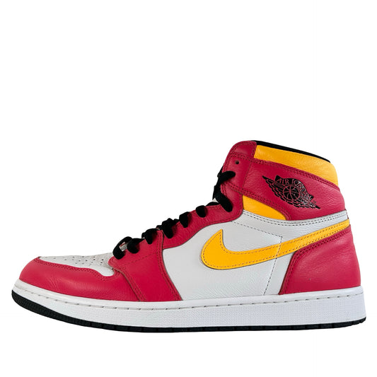 555088 603 Jordan 1 Retro High OG Light Fusion Red [USED] - 13 M (Used)