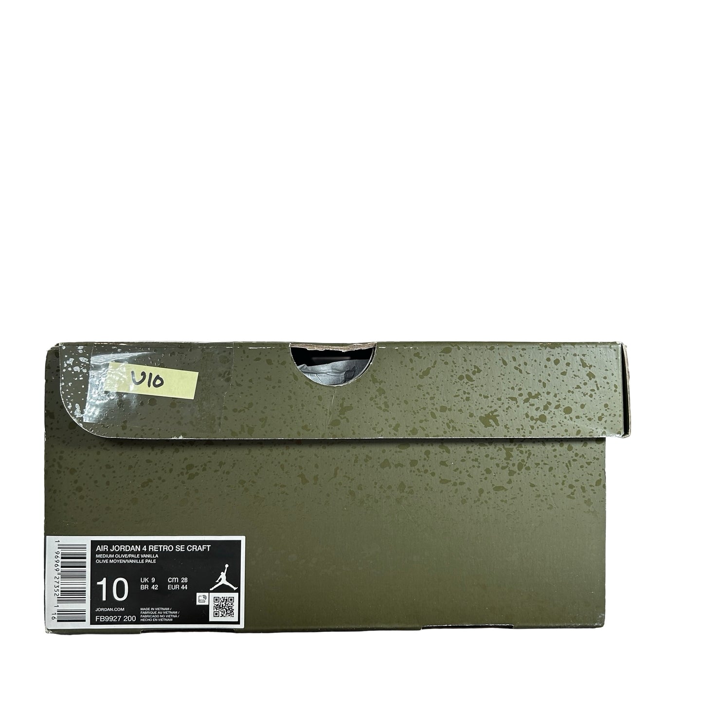 FB9927 200 Jordan 4 Retro SE Craft Medium Olive [USED] - 10 M (Used10)