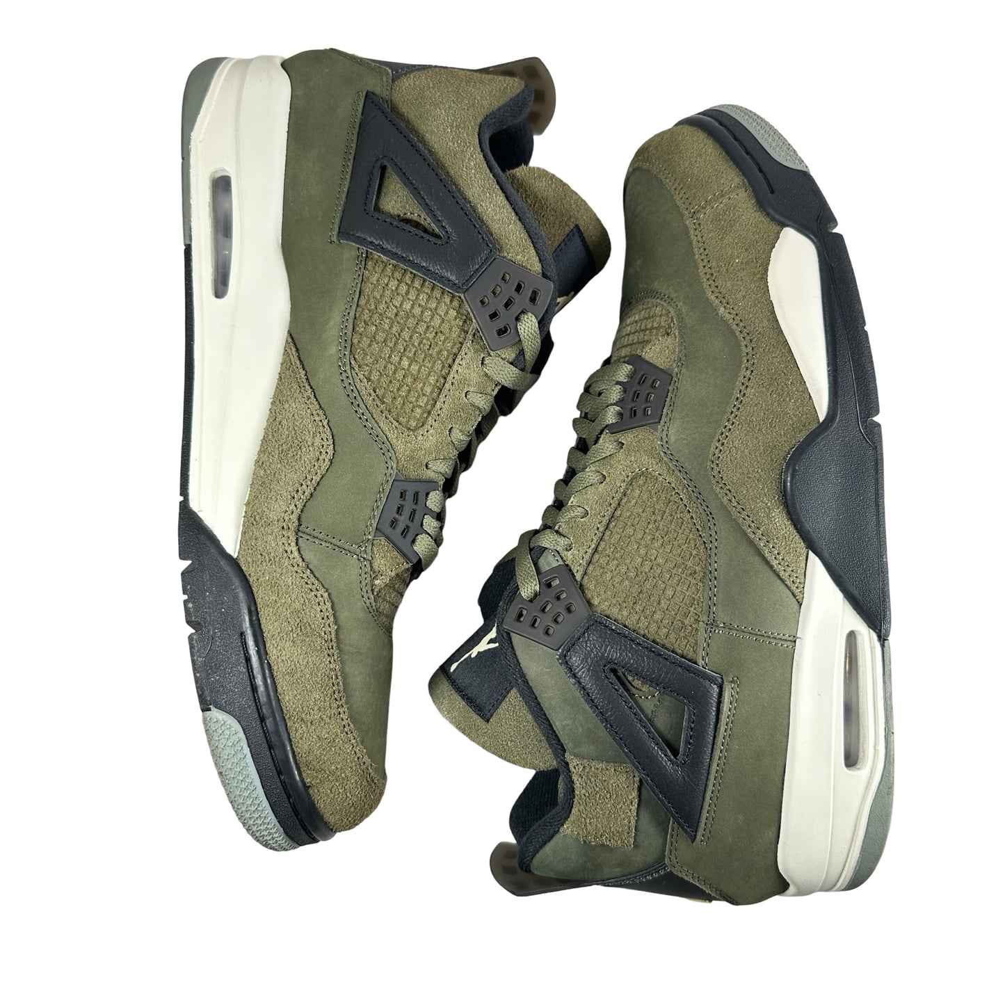 FB9927 200 Air Jordan 4 Craft Medium Olive [USED] - 14 M (Used)