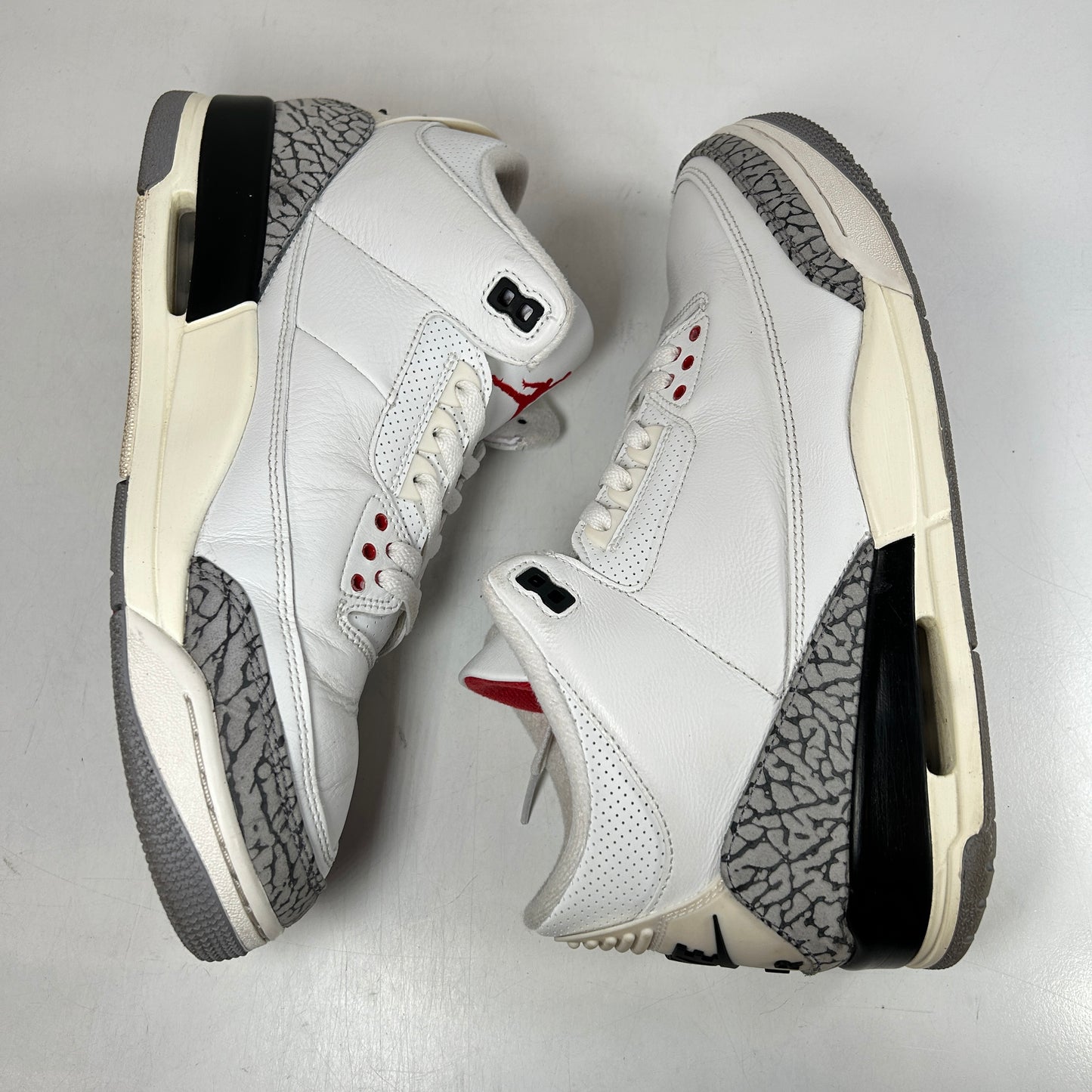 DN3707 100 Jordan 3 Retro White Cement Reimagined [USED] - 11.5 M (Used6)