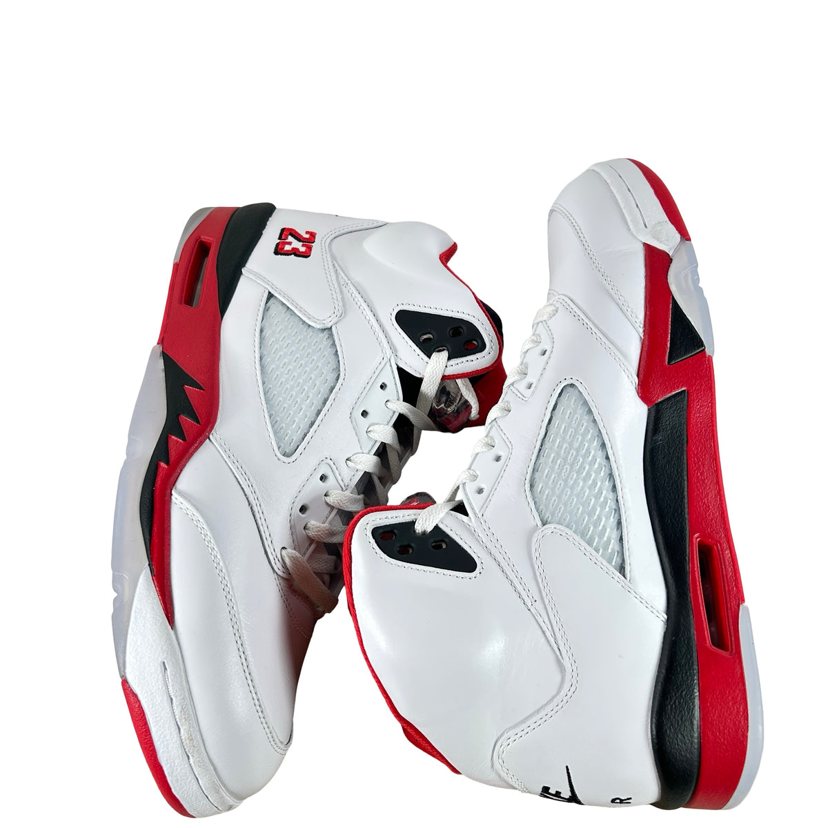 HQ7978 101 Jordan 5 Retro Fire Red Black Tongue (2025) [USED] - 11.5 M (Used4)
