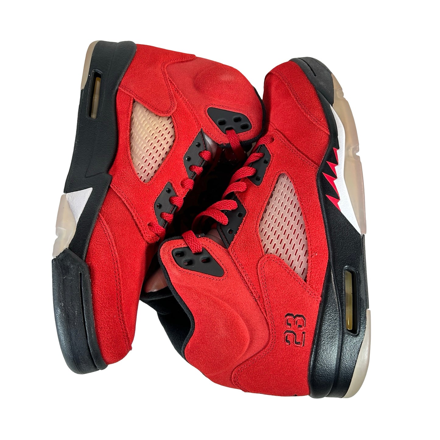 DD0587 600 Jordan 5 Raging Bull Red (2021) - 11 M (Yellowing)