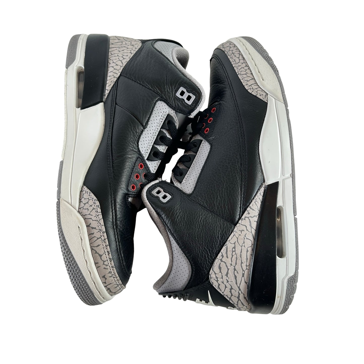 DN3707 010 Jordan 3 Retro Black Cement Reimagined (2024) [USED] - 9.5 M (Used12)